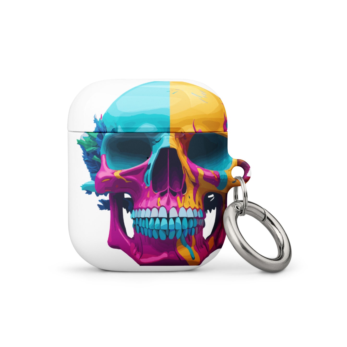 colorful skull Case for AirPods®