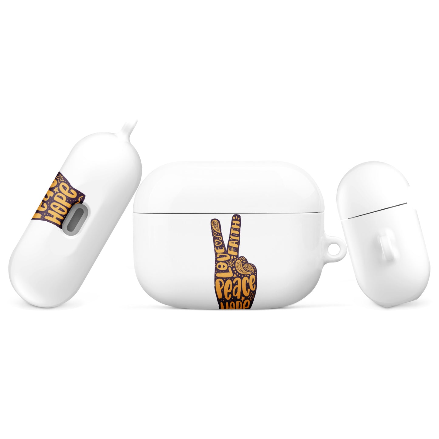 peace Sign AirPods® Case