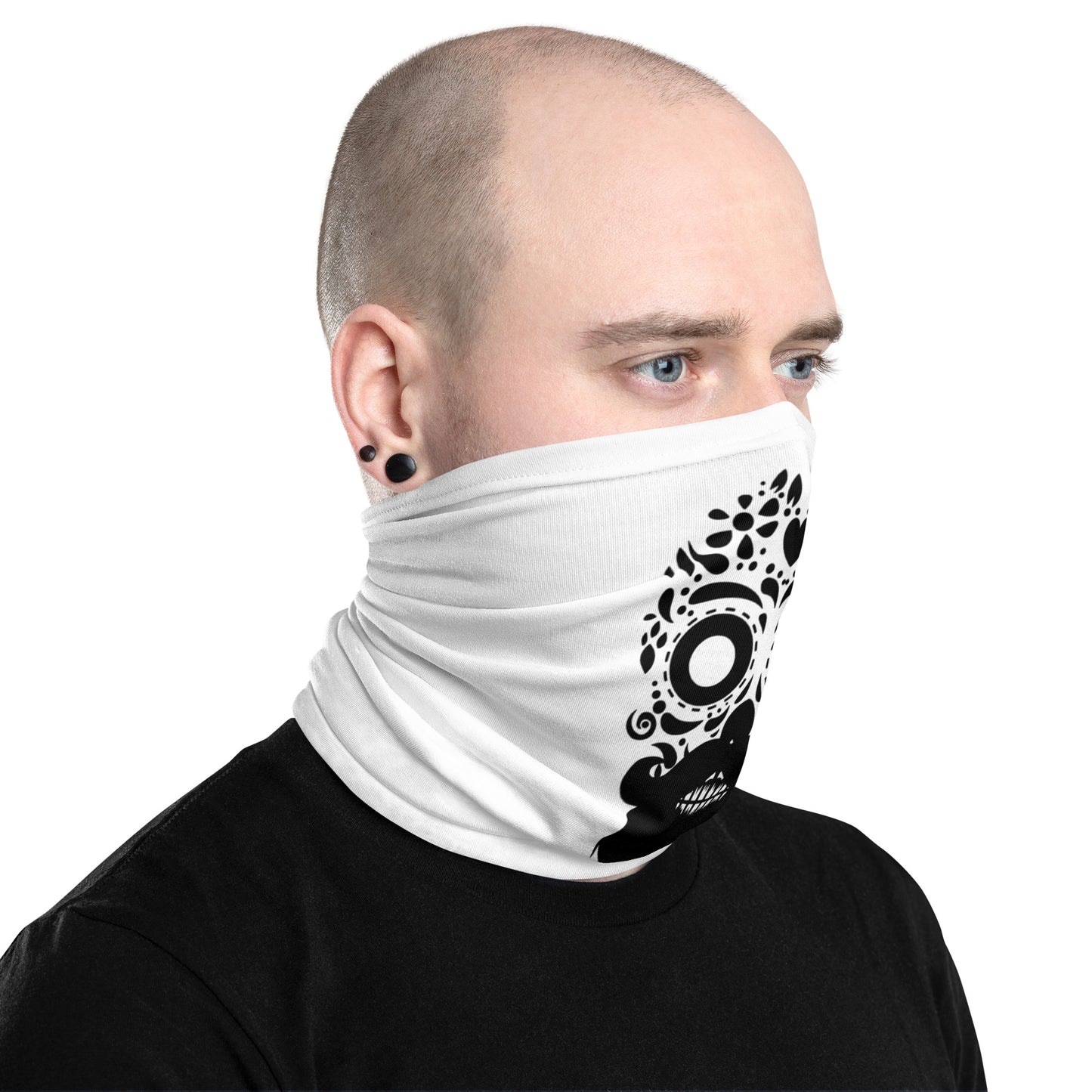 Beard Skull Neck Gaiter