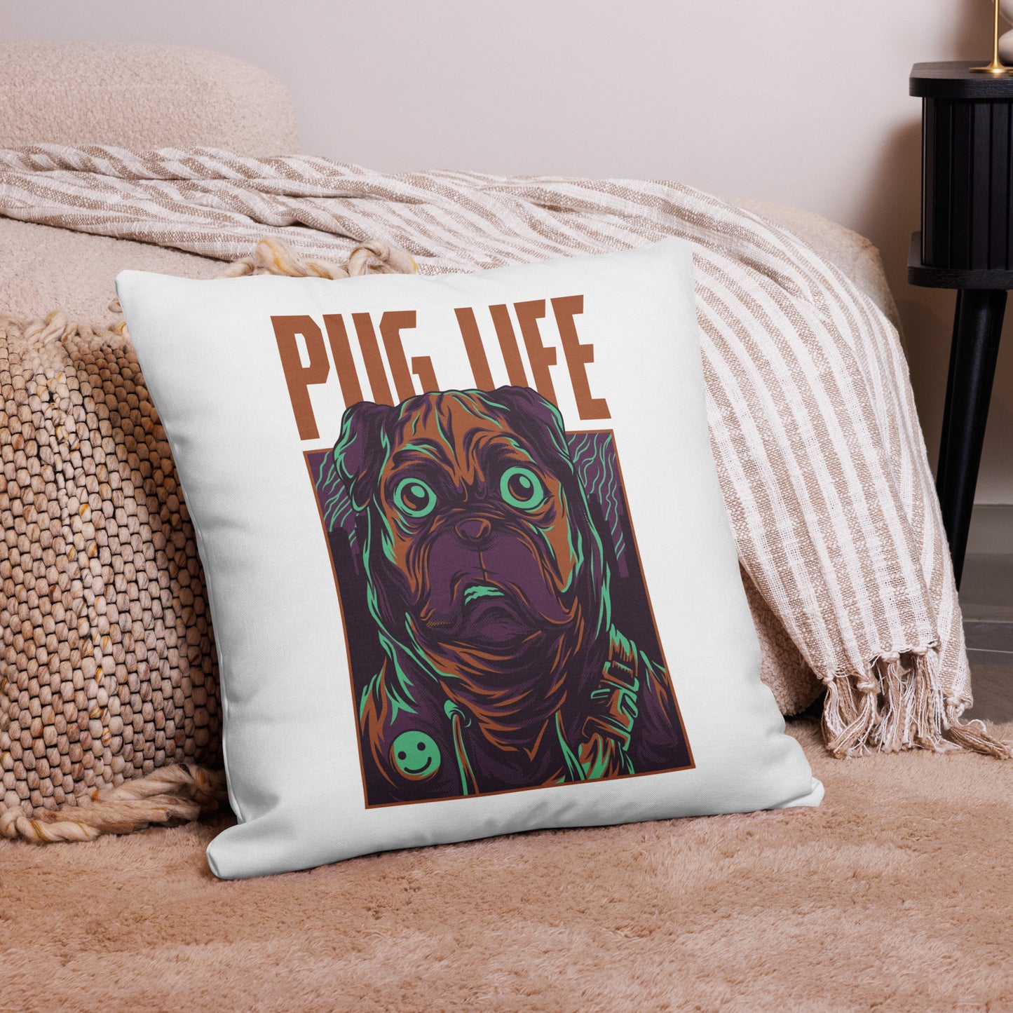 PUG LIFE Pillow