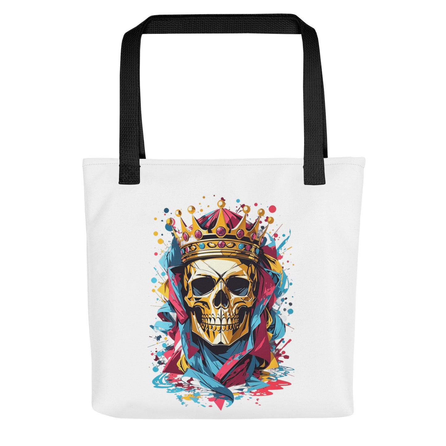 Skull & Crown Tote Bag