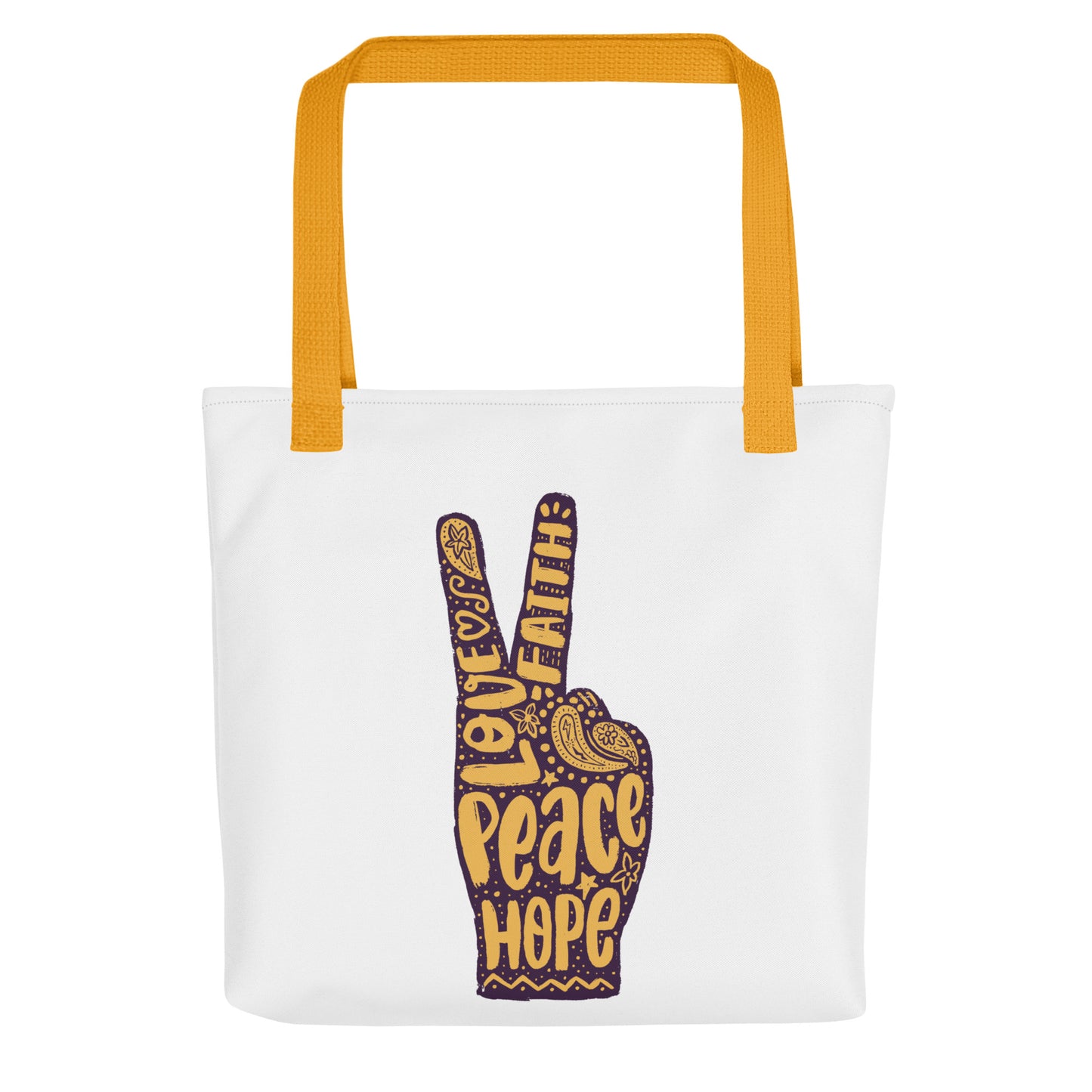Peace Sign Tote