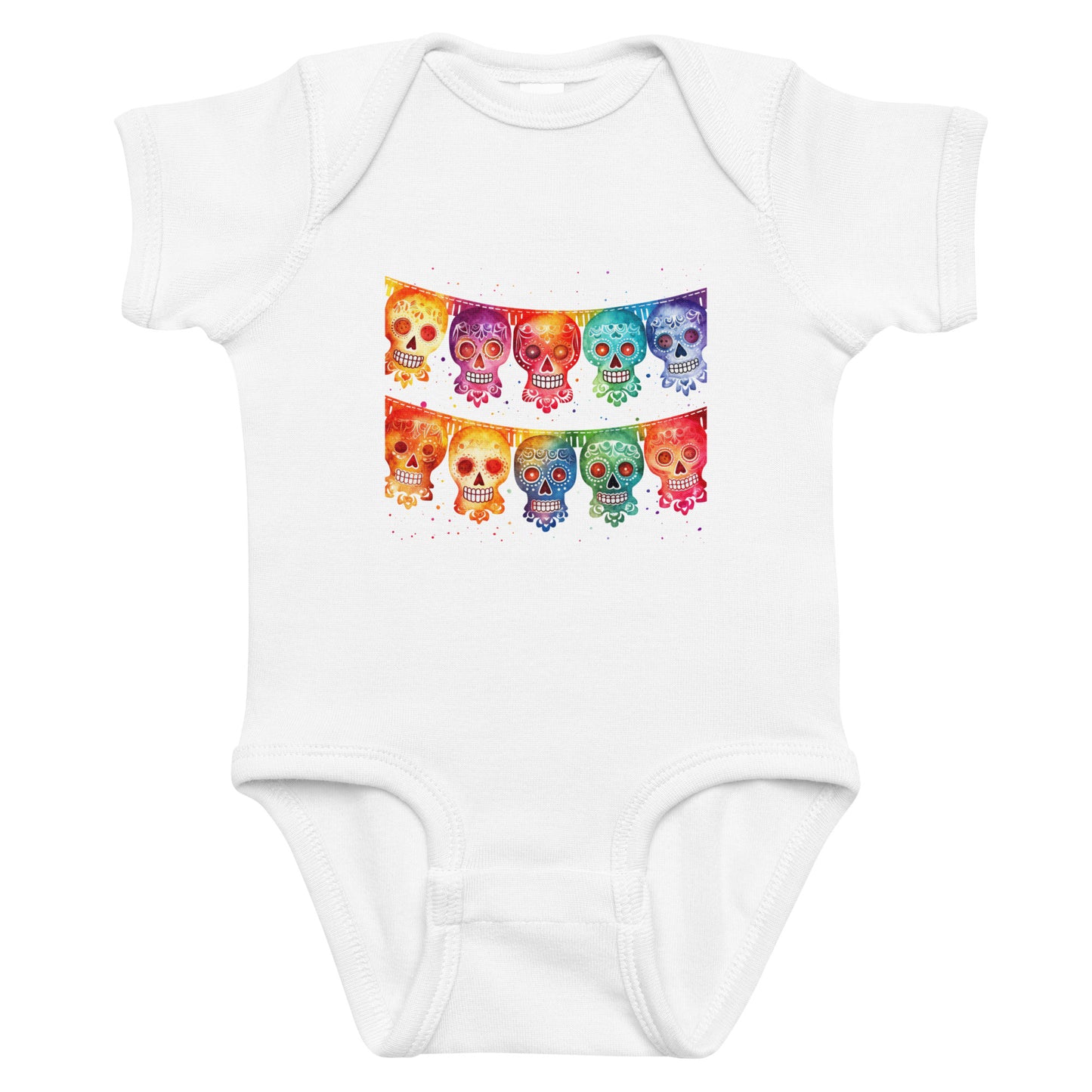 Mexican Fiesta Banner Baby Onesie