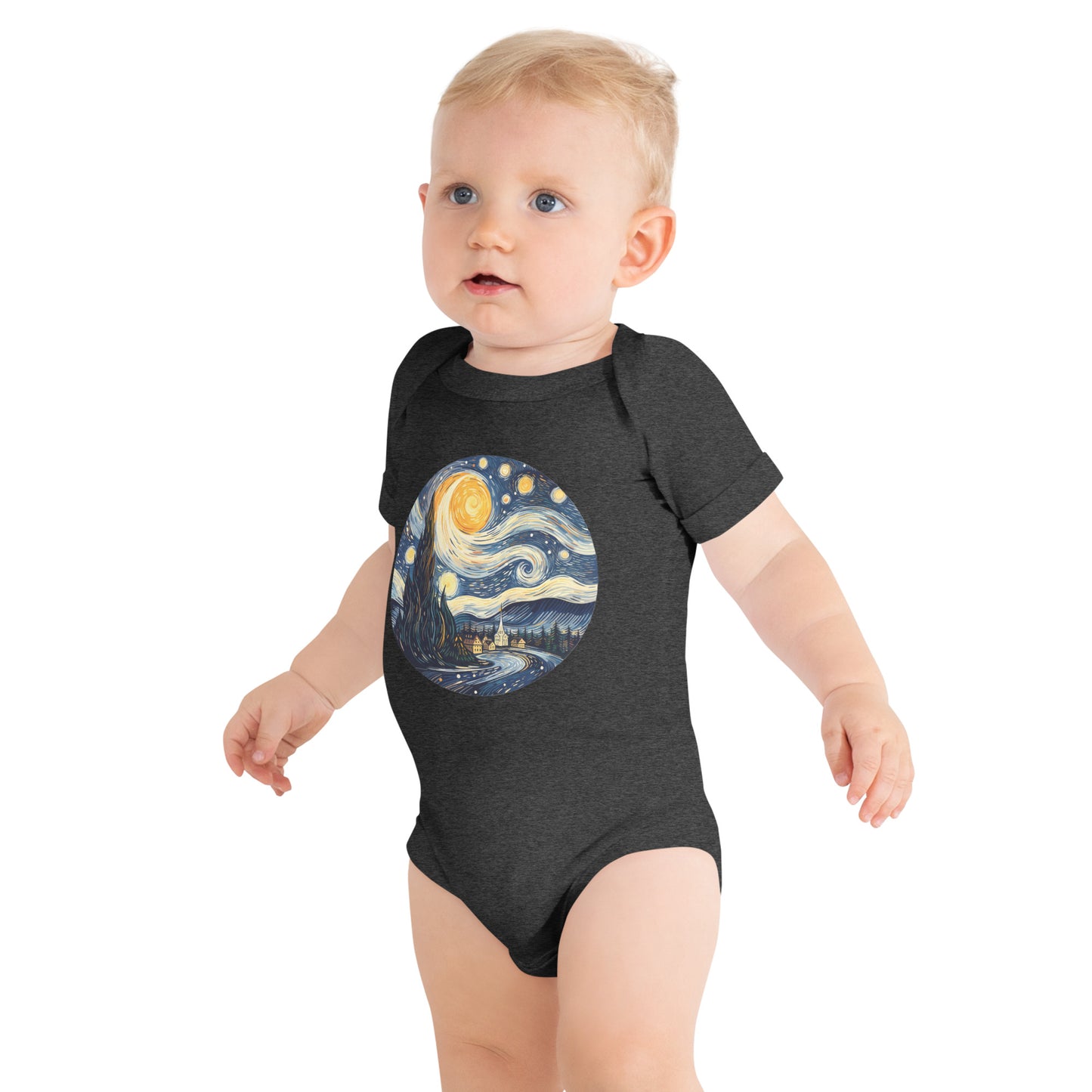 Starry Night Baby Onesie