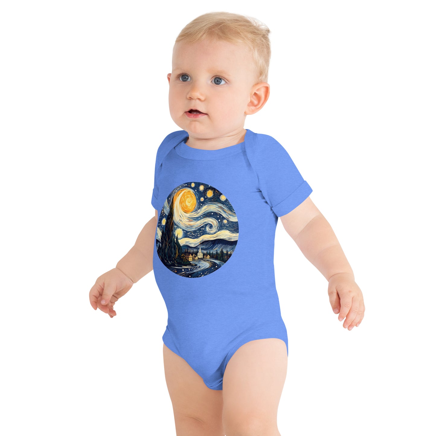 Van Gogh Baby Onesie