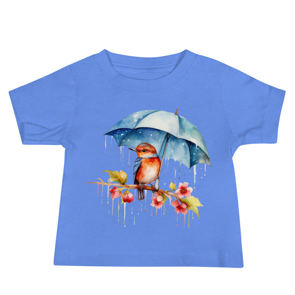 Bird with an Umbrella Baby T-Shirt