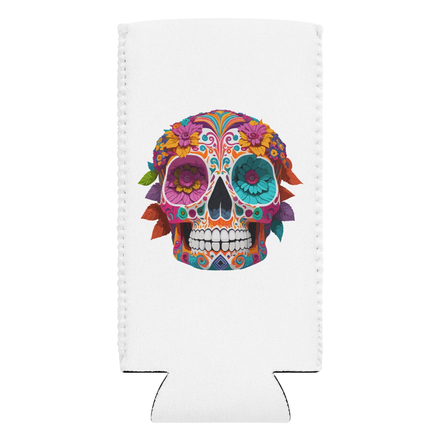 Mexican Skull Beer Bottle Holder