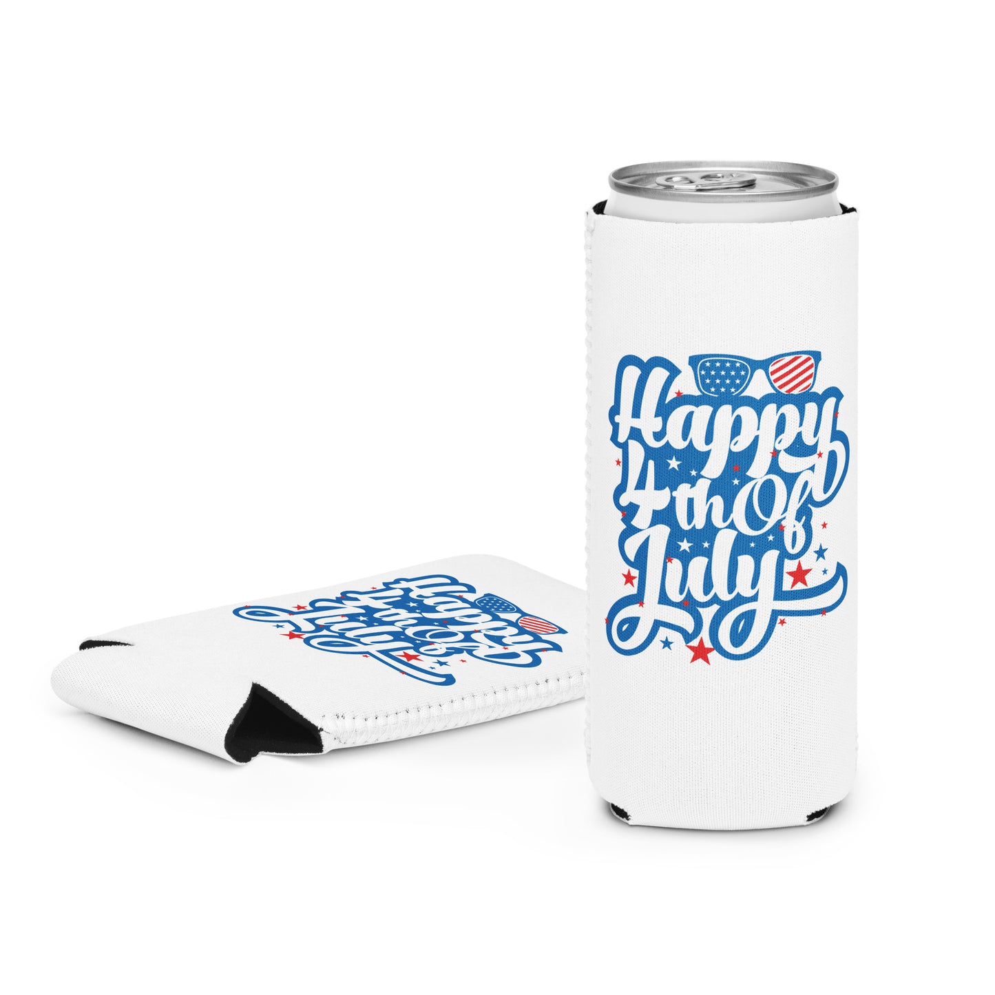 Happy 4th of July Beer Bottle Koozies