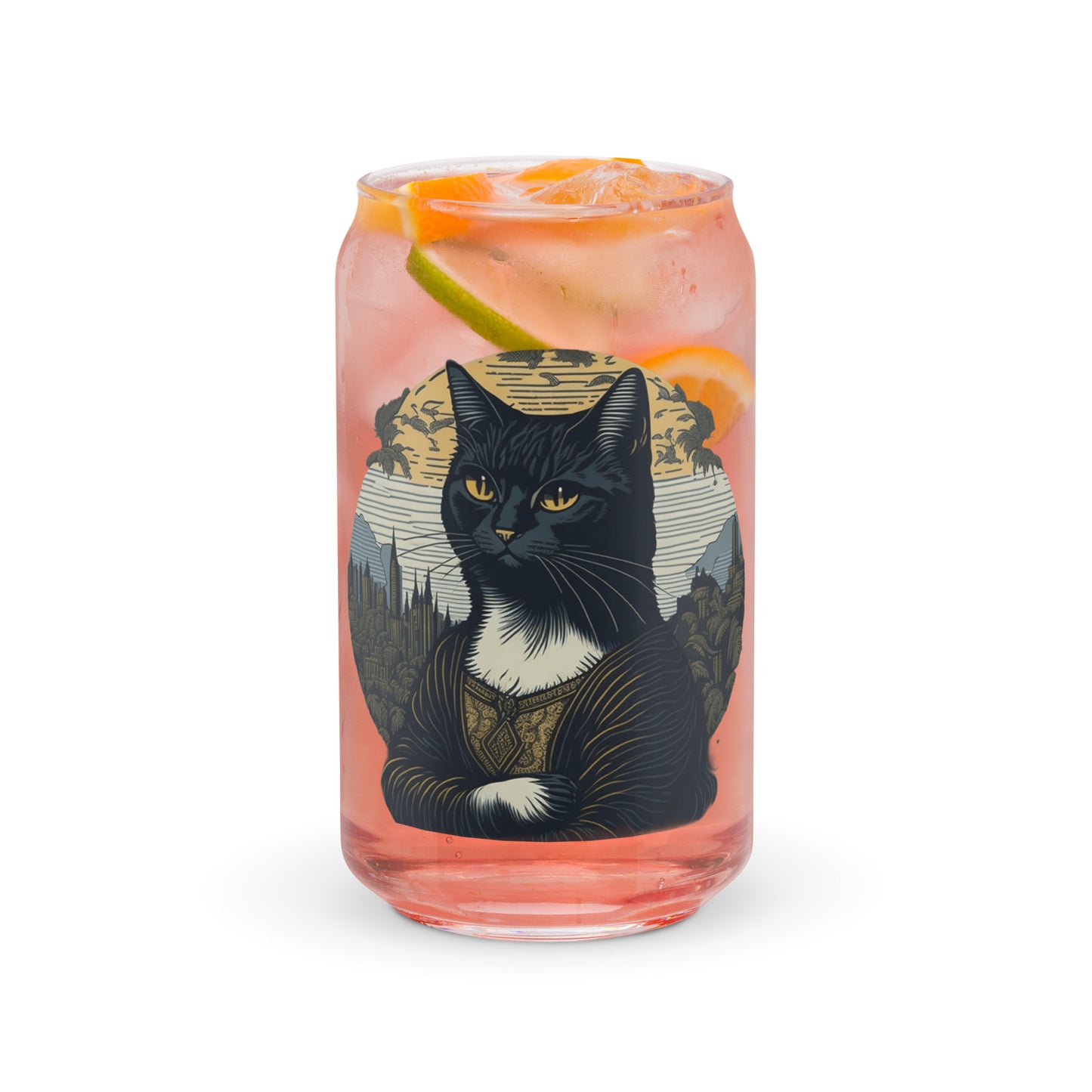 Cat Glass Cup
