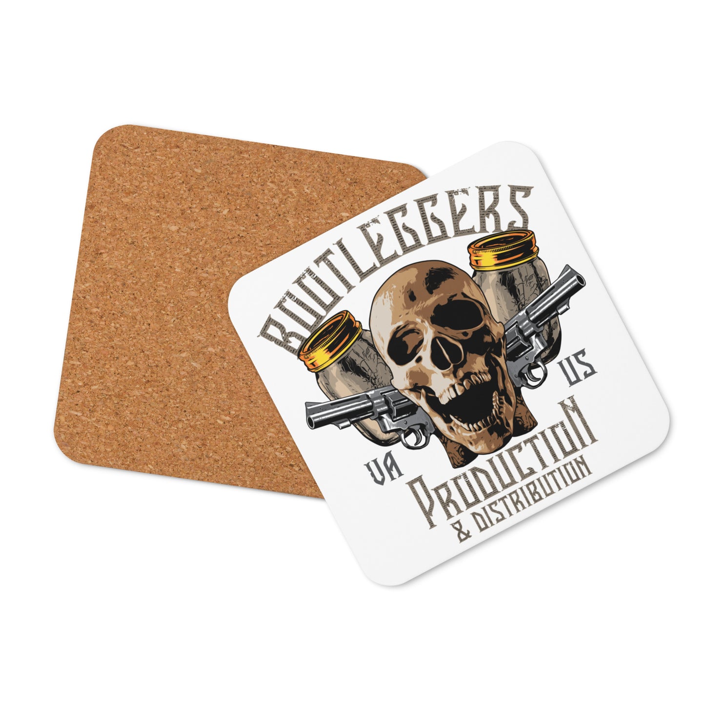 Bootleggers Moonshine Drink Coaster
