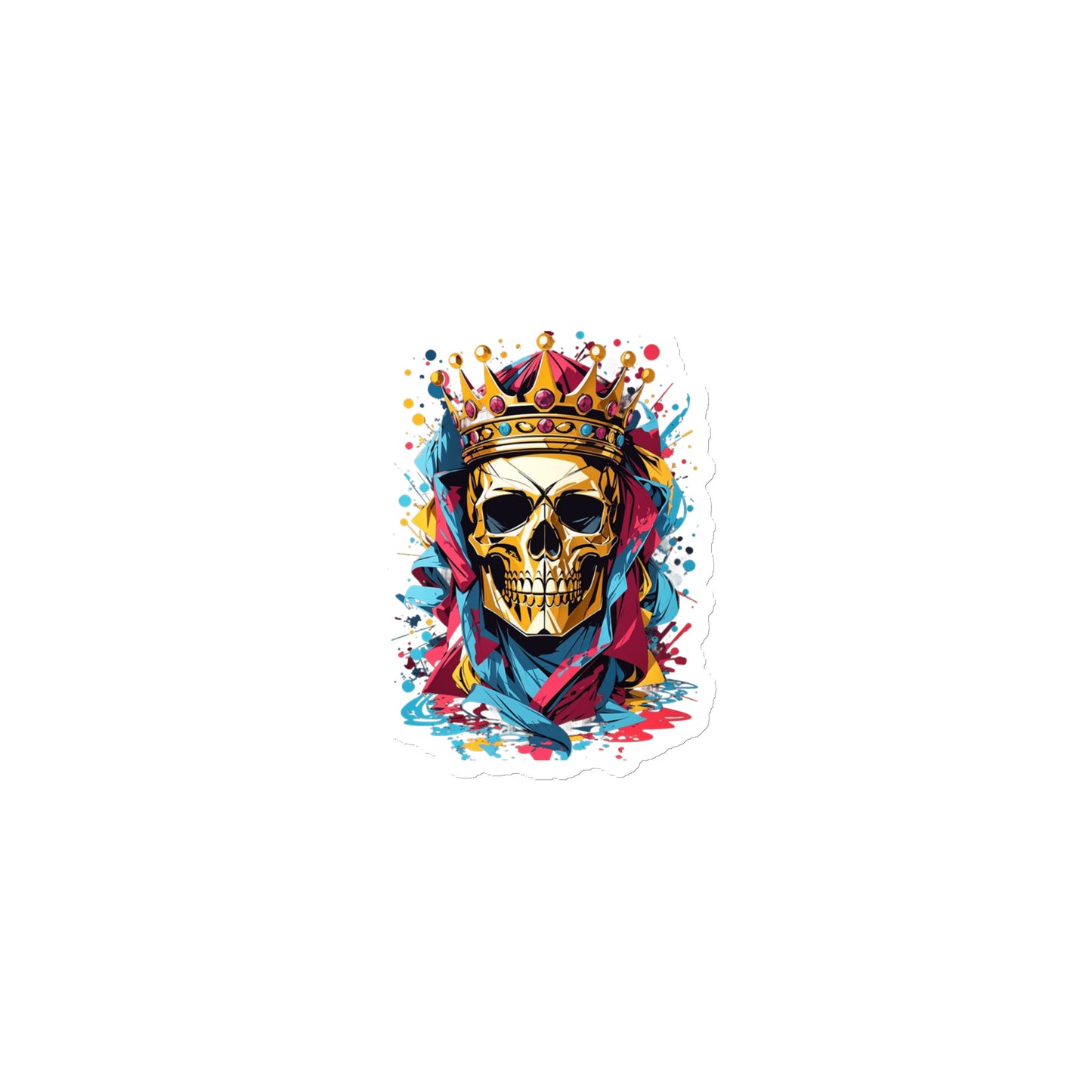 Skull & Crown Magnet