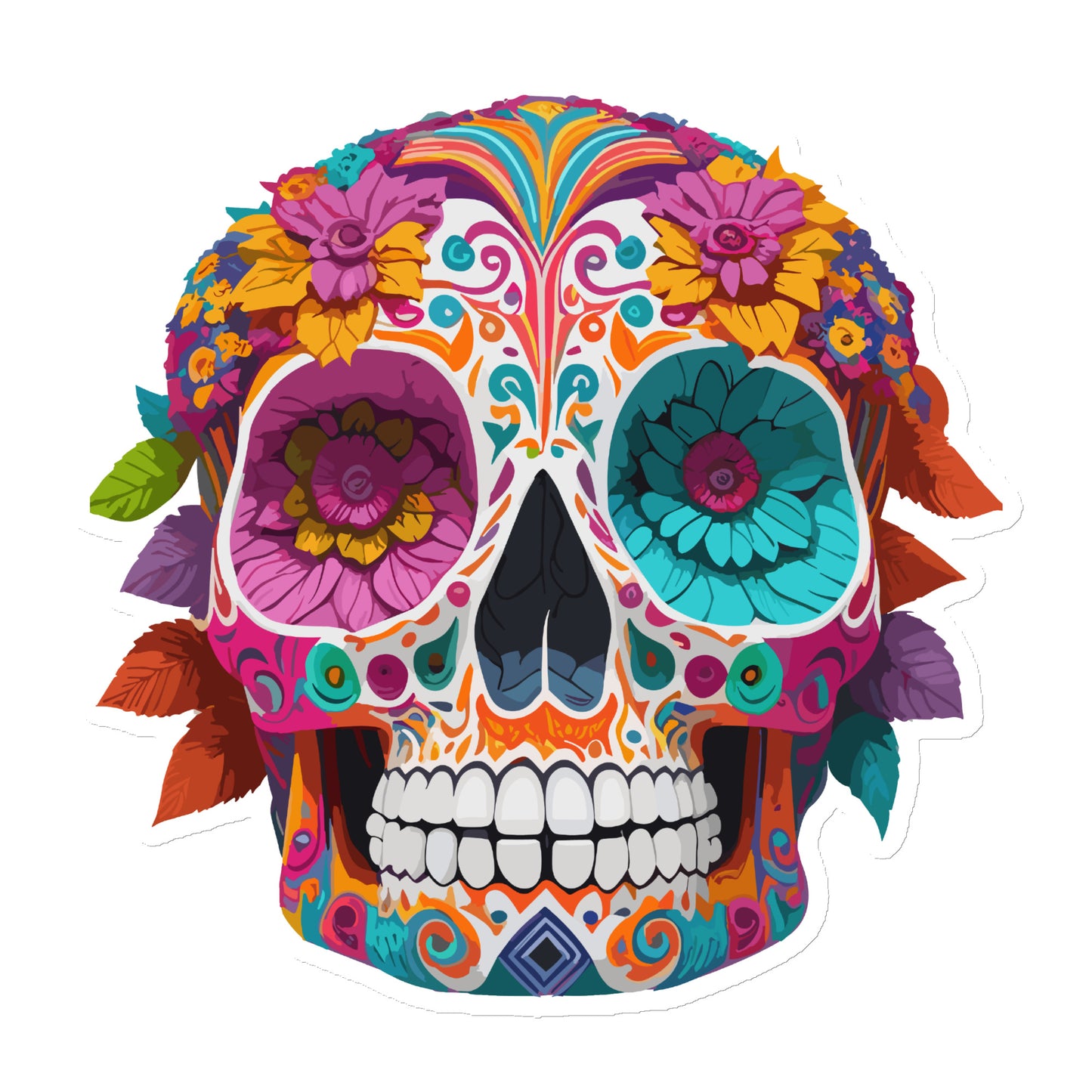 Dia De Los Muertos Magnets