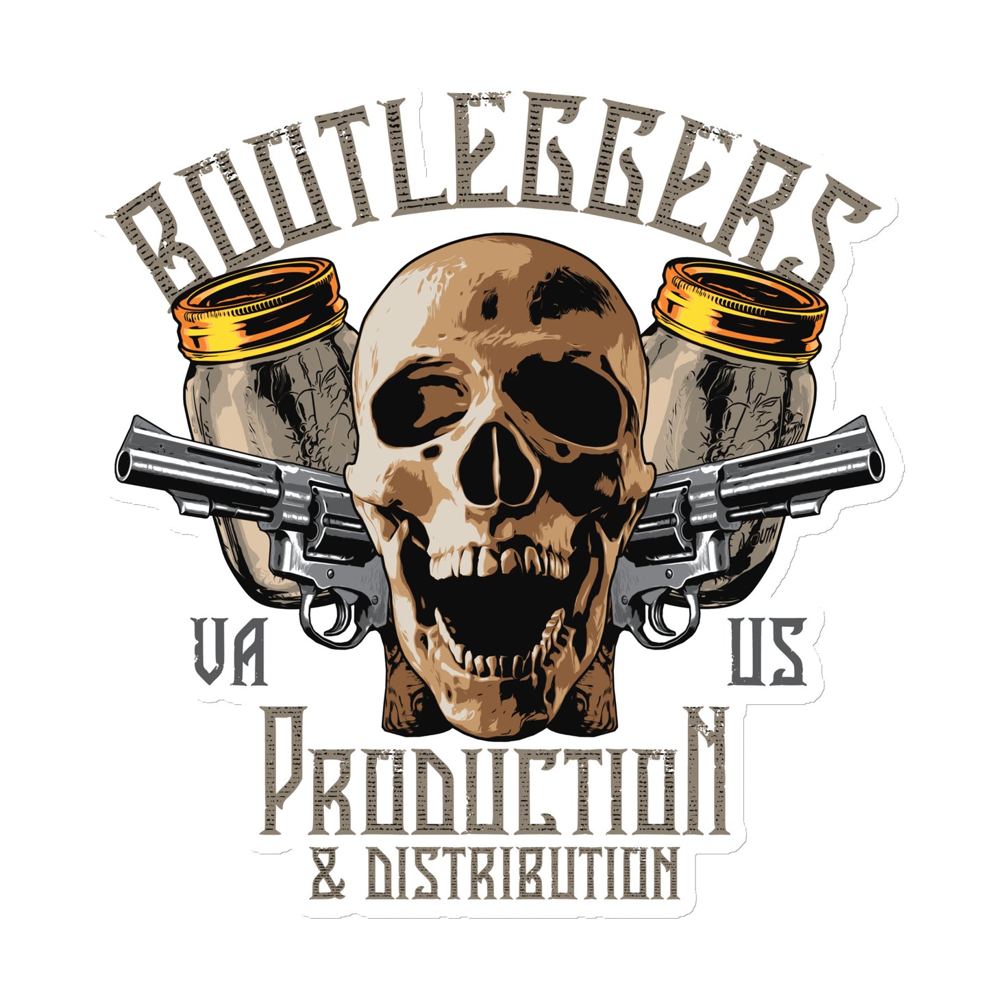 Bootleggers Moonshine Magnet