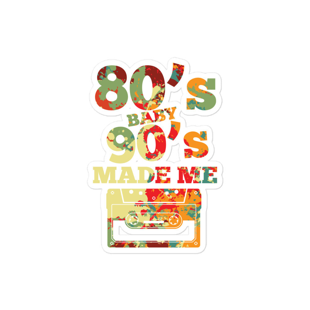 80's Baby Sticker