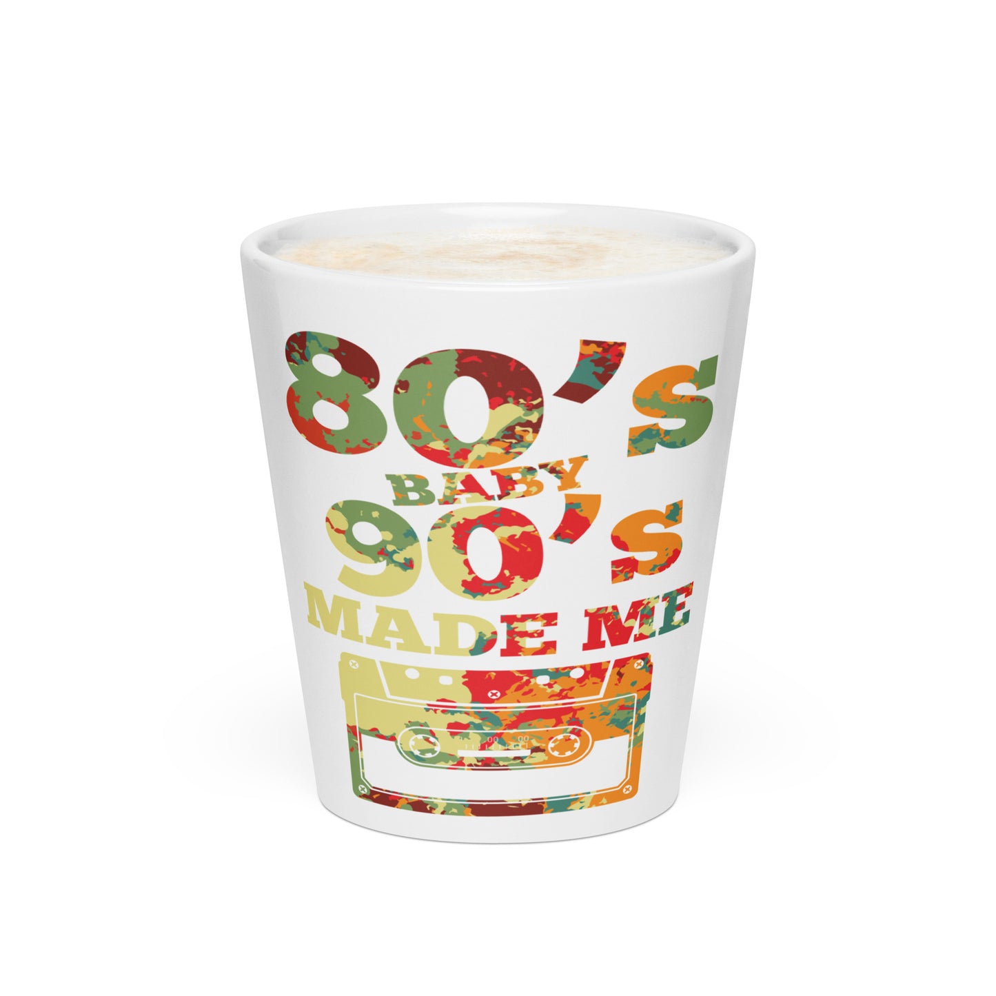 80's Baby 90's Made Me Latte Mug