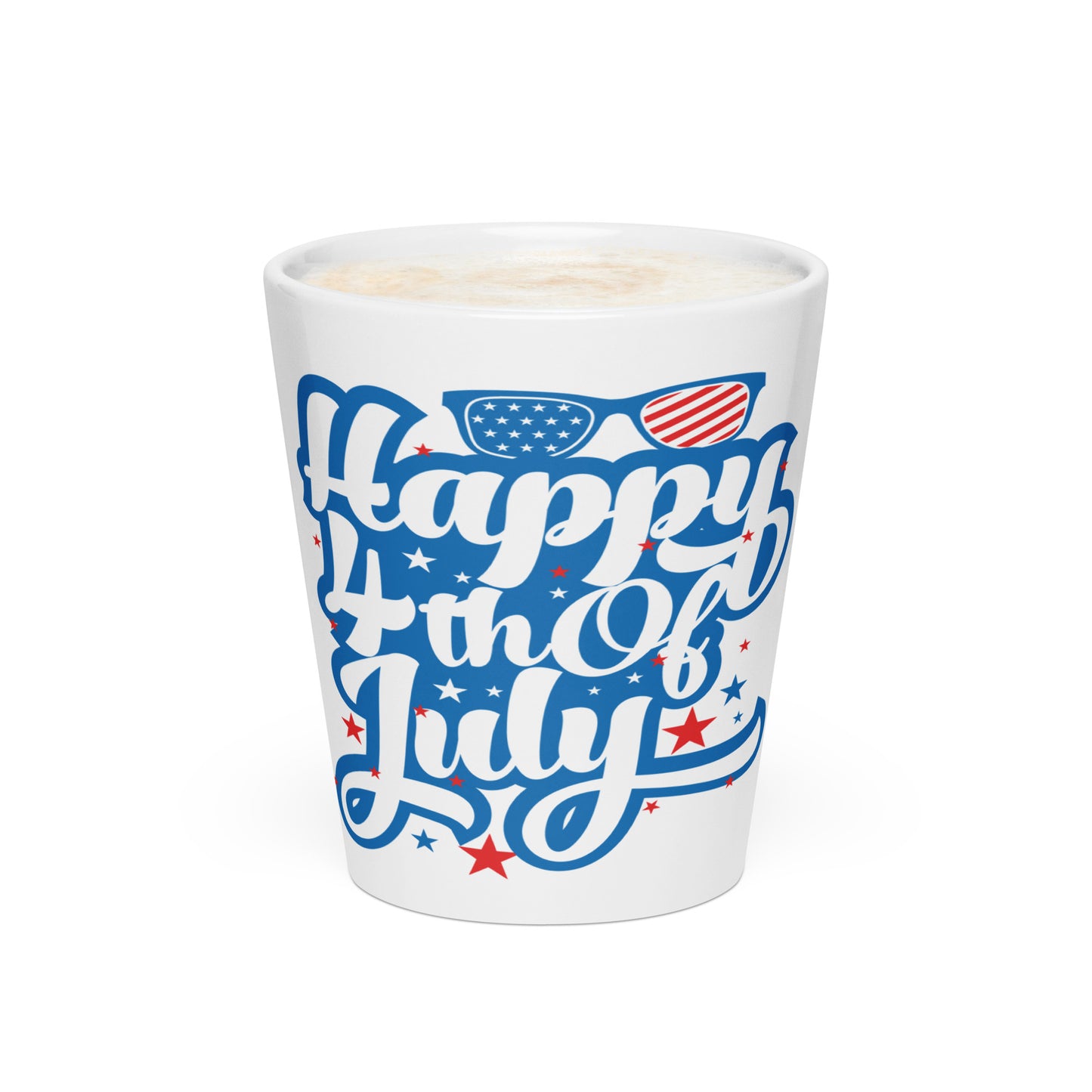 Happy 4th of July Latte Mug