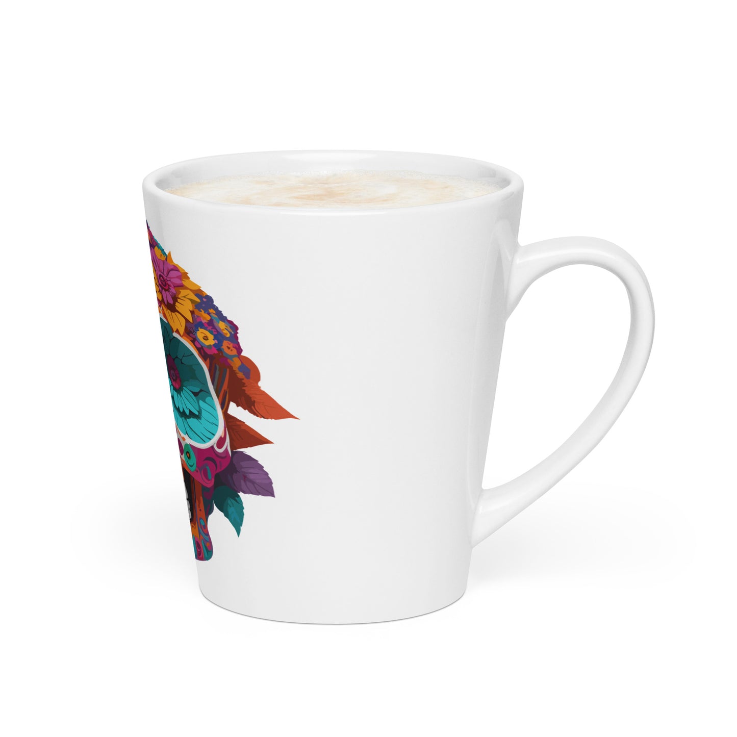 Mexican Skull Latte Mug