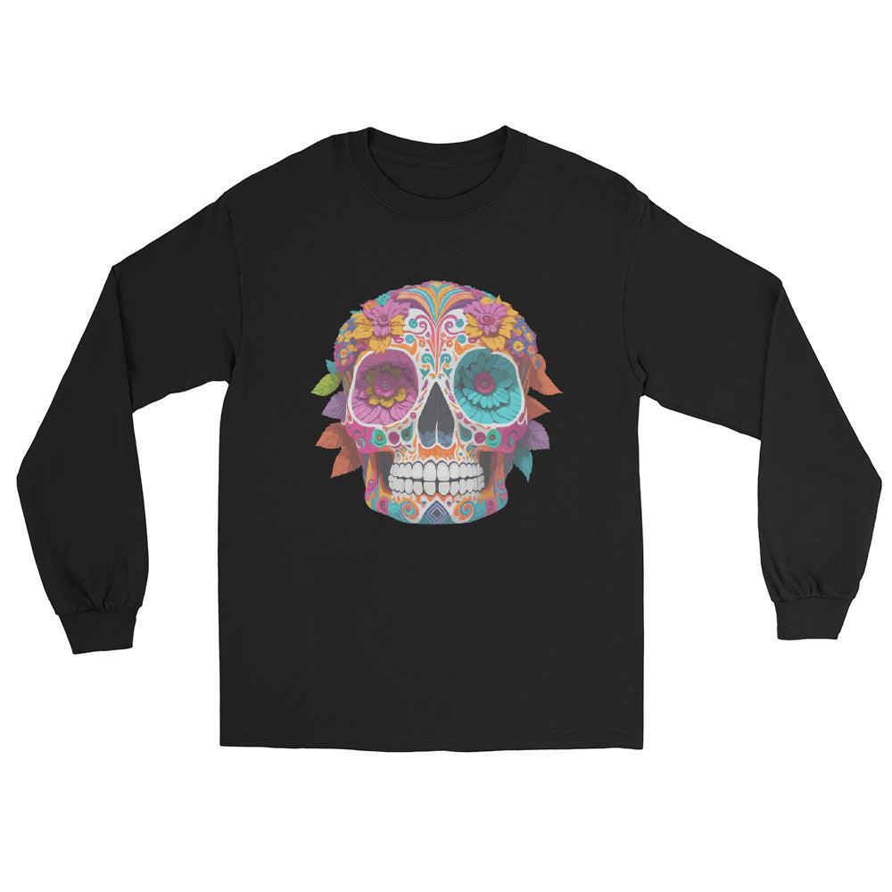 Sugar Skull Unisex Long Sleeve Shirt