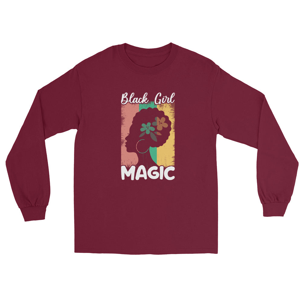 Black Girl Magic Ladies Long Sleeve