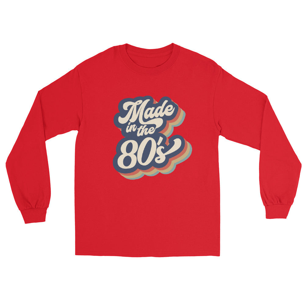 Made in the 80's red Long Sleeve Shirt