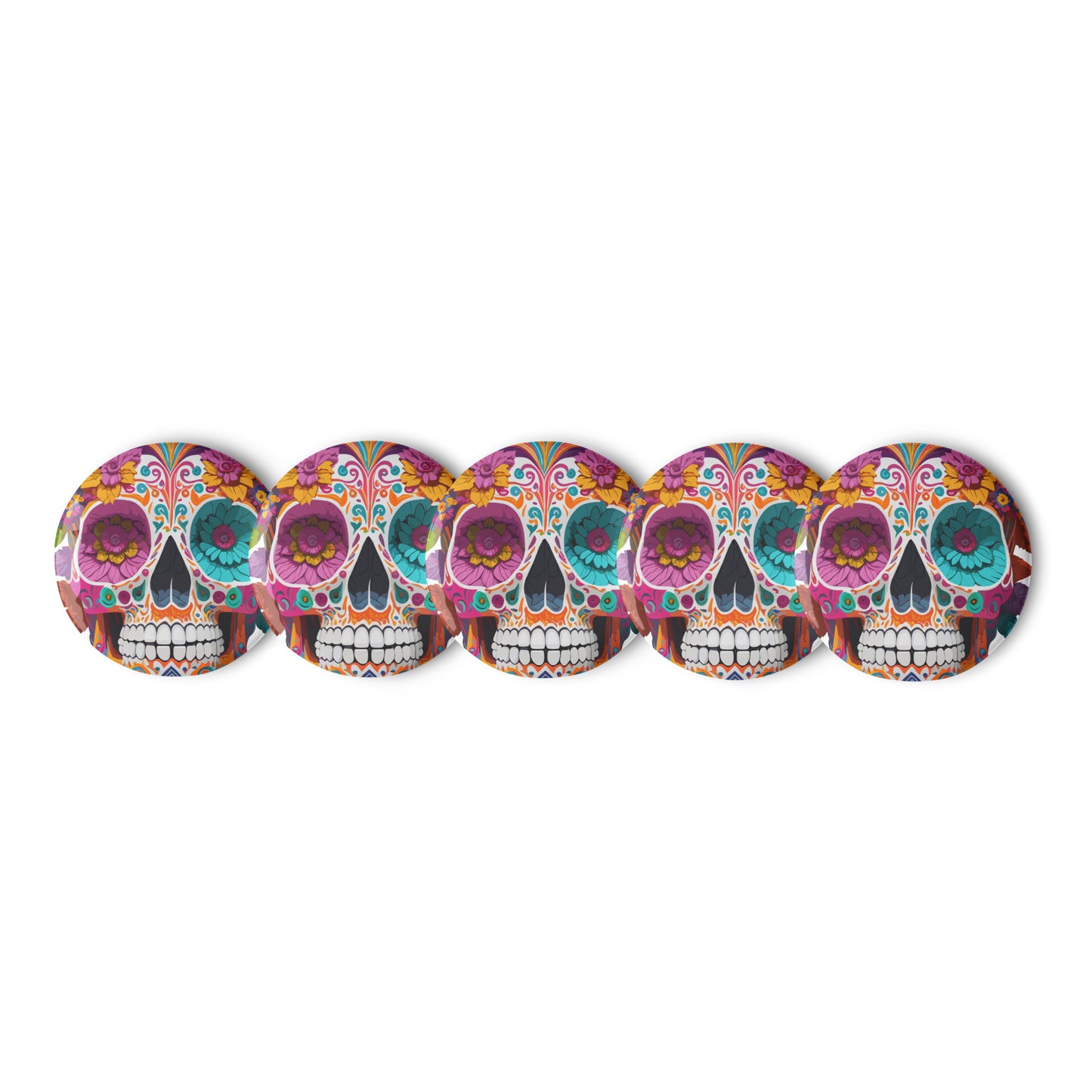 Sugar Skull Buttons