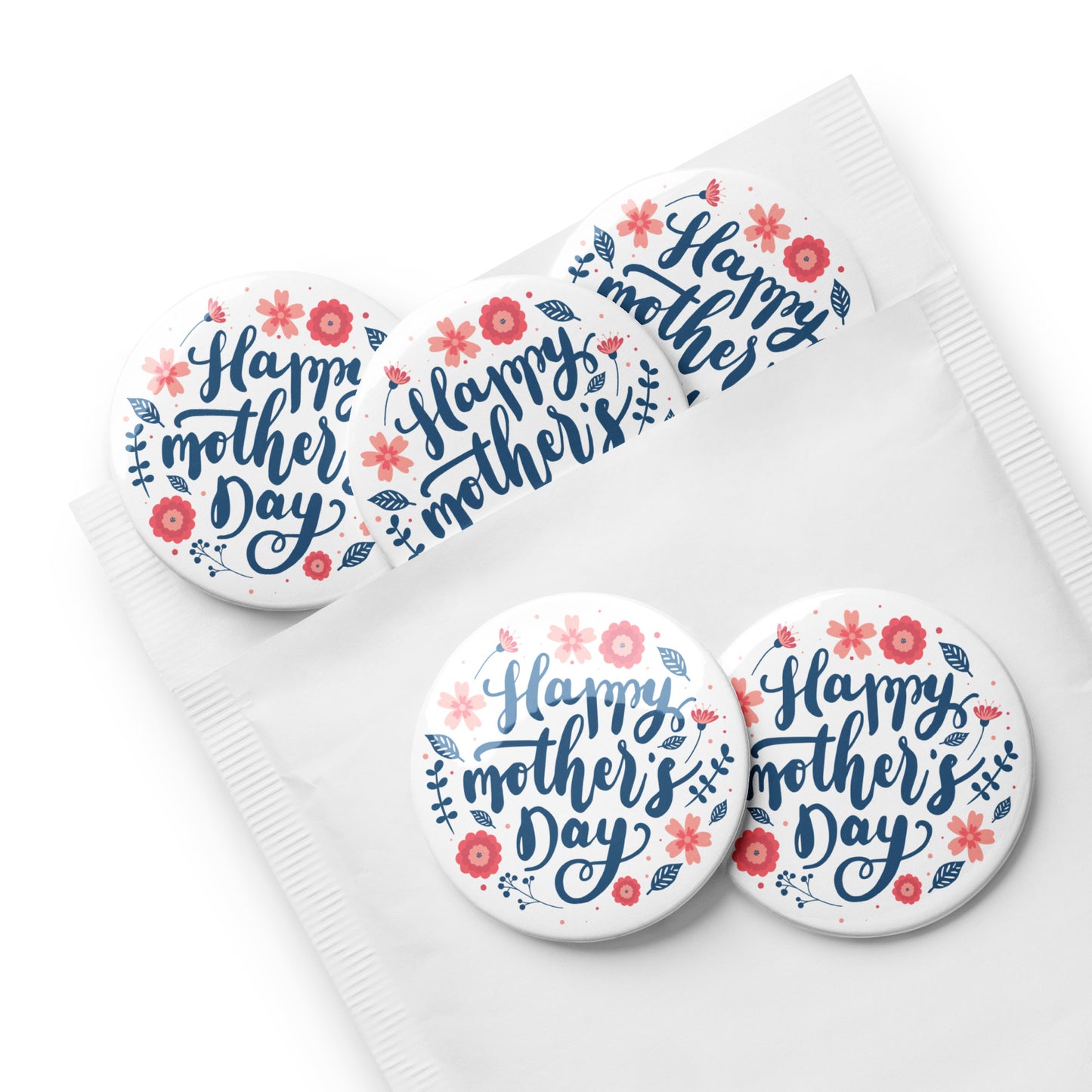 Happy Mother's Day Pin Buttons