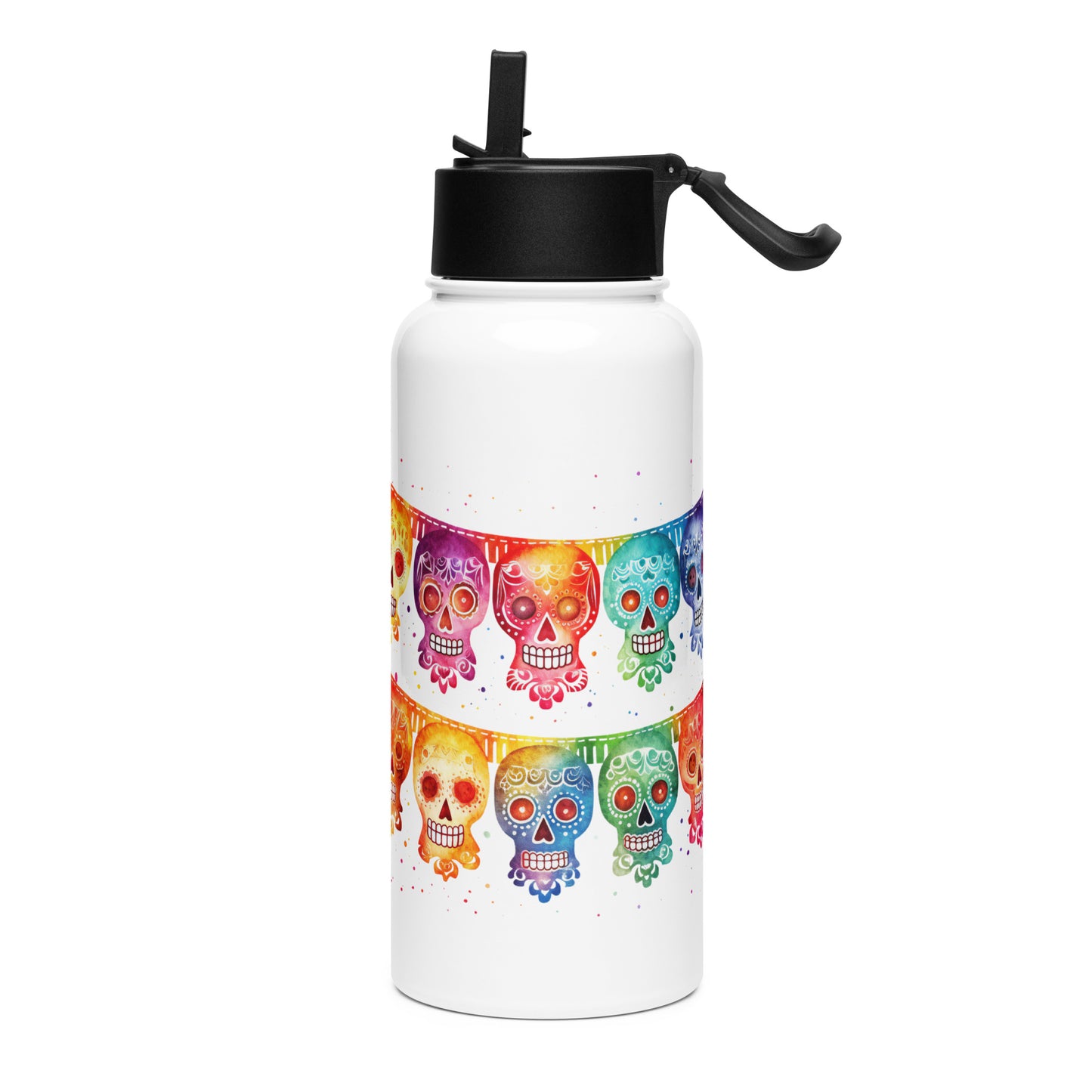 Fiesta Banner Stainless Steel Water Bottle