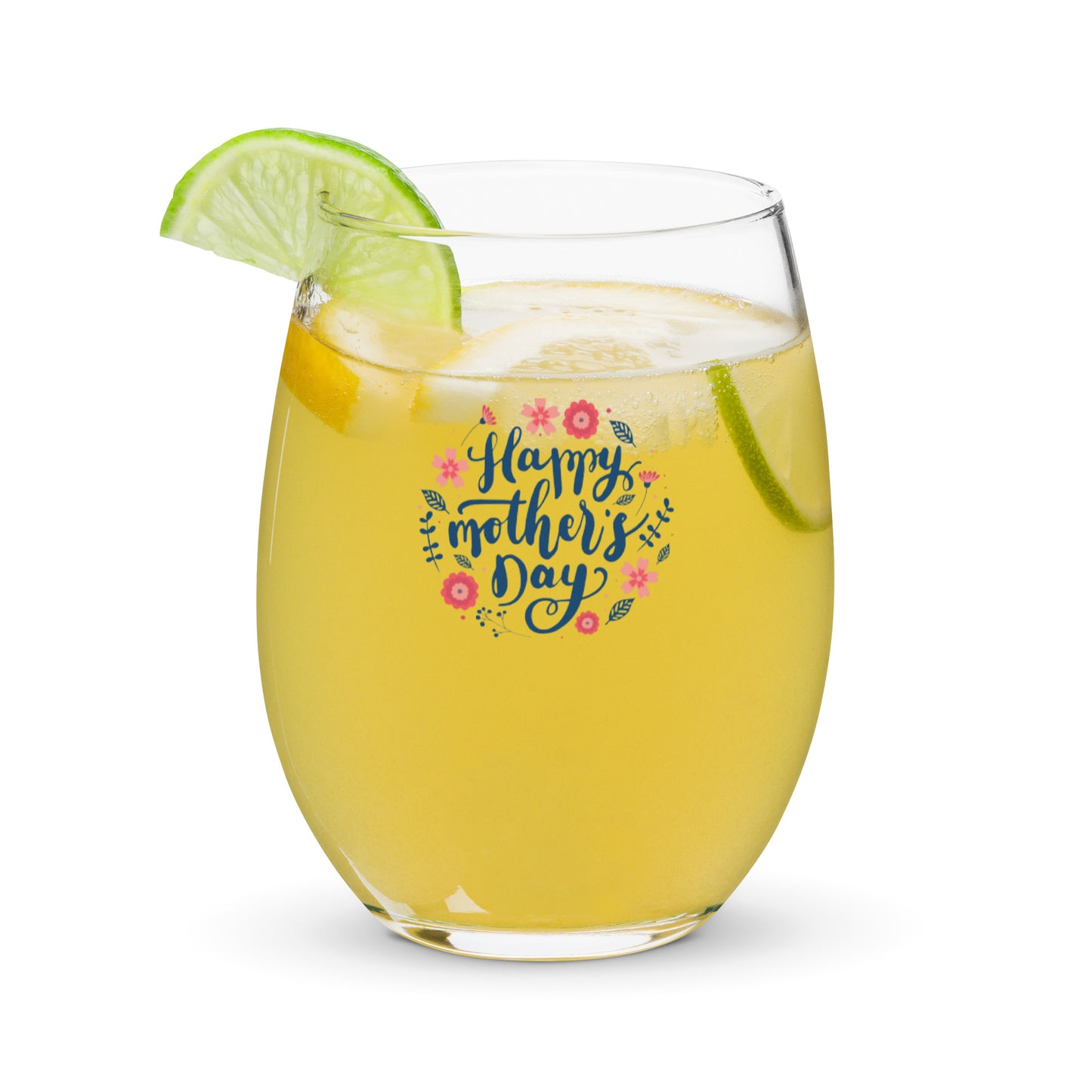 Happy Mother's Day Wine Glass