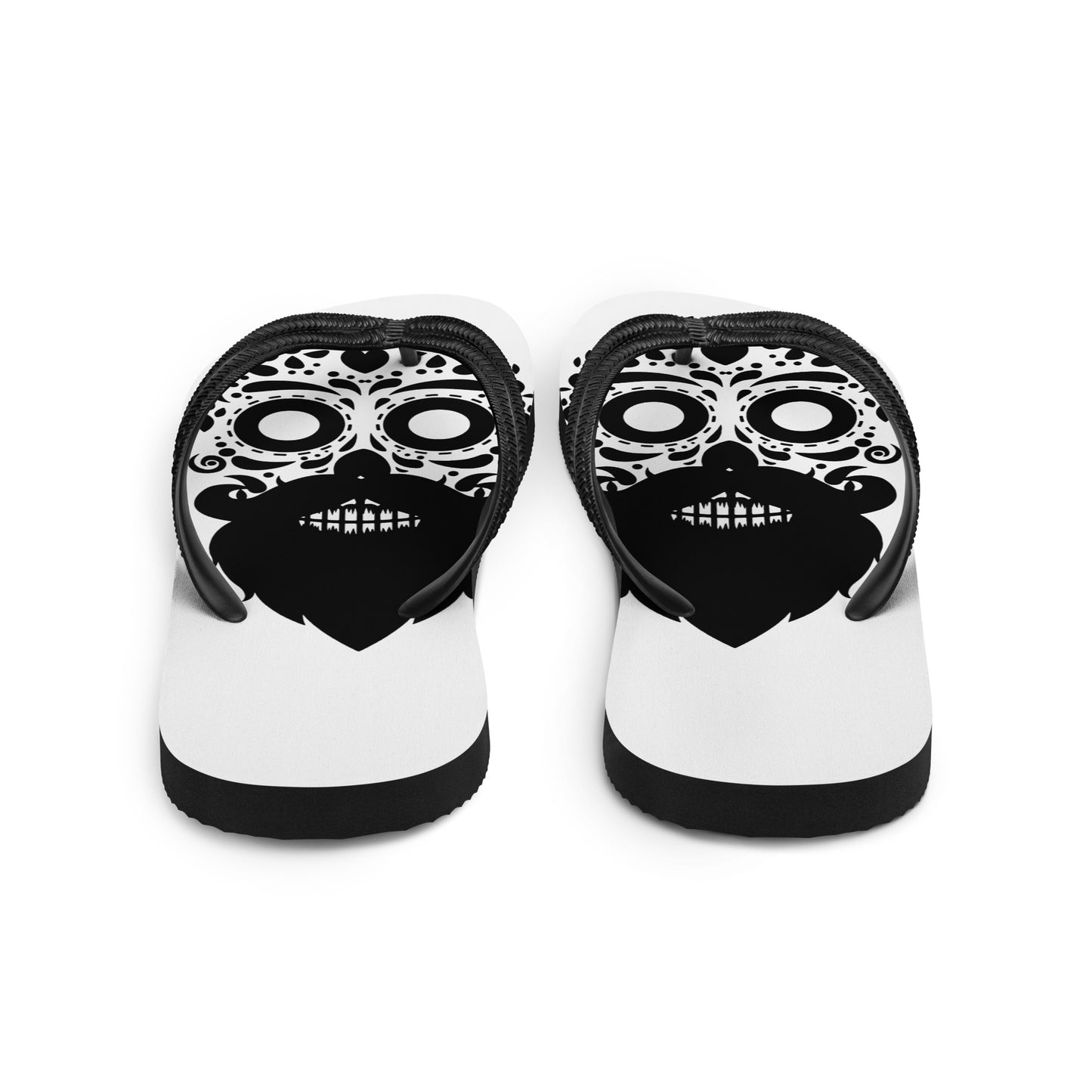 Bearded Skull Flip-Flops