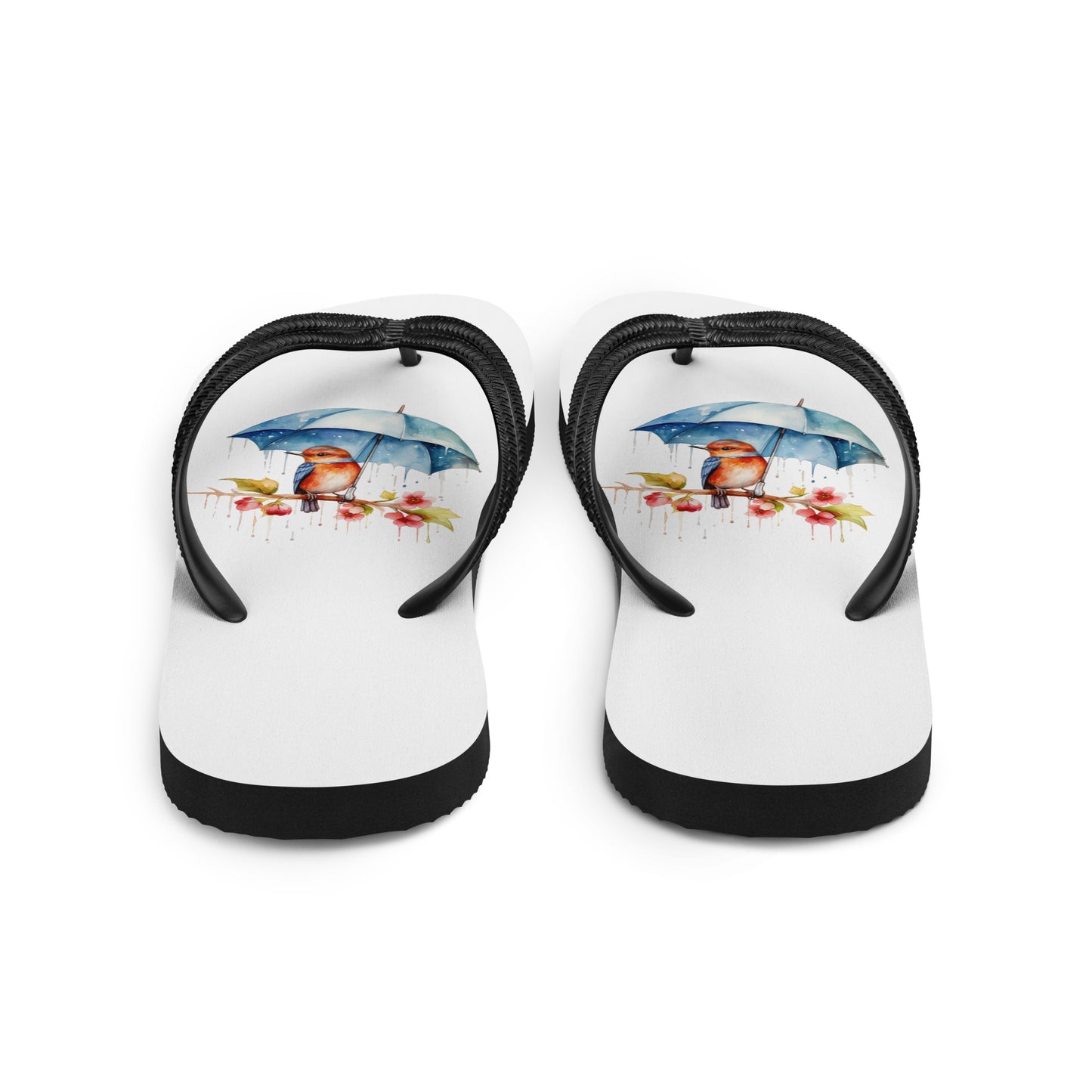 bird flip flop sandals