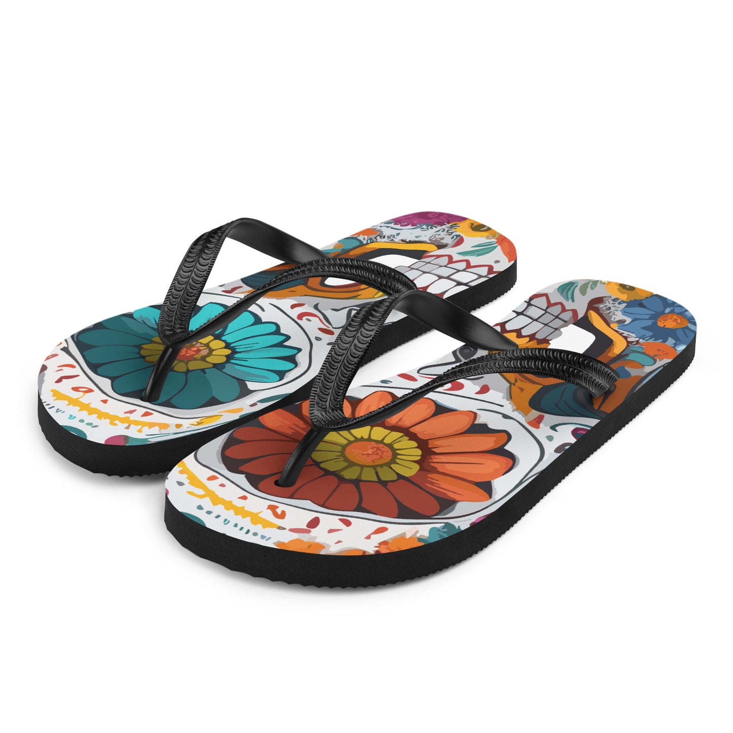 Day of the Dead Flip flops