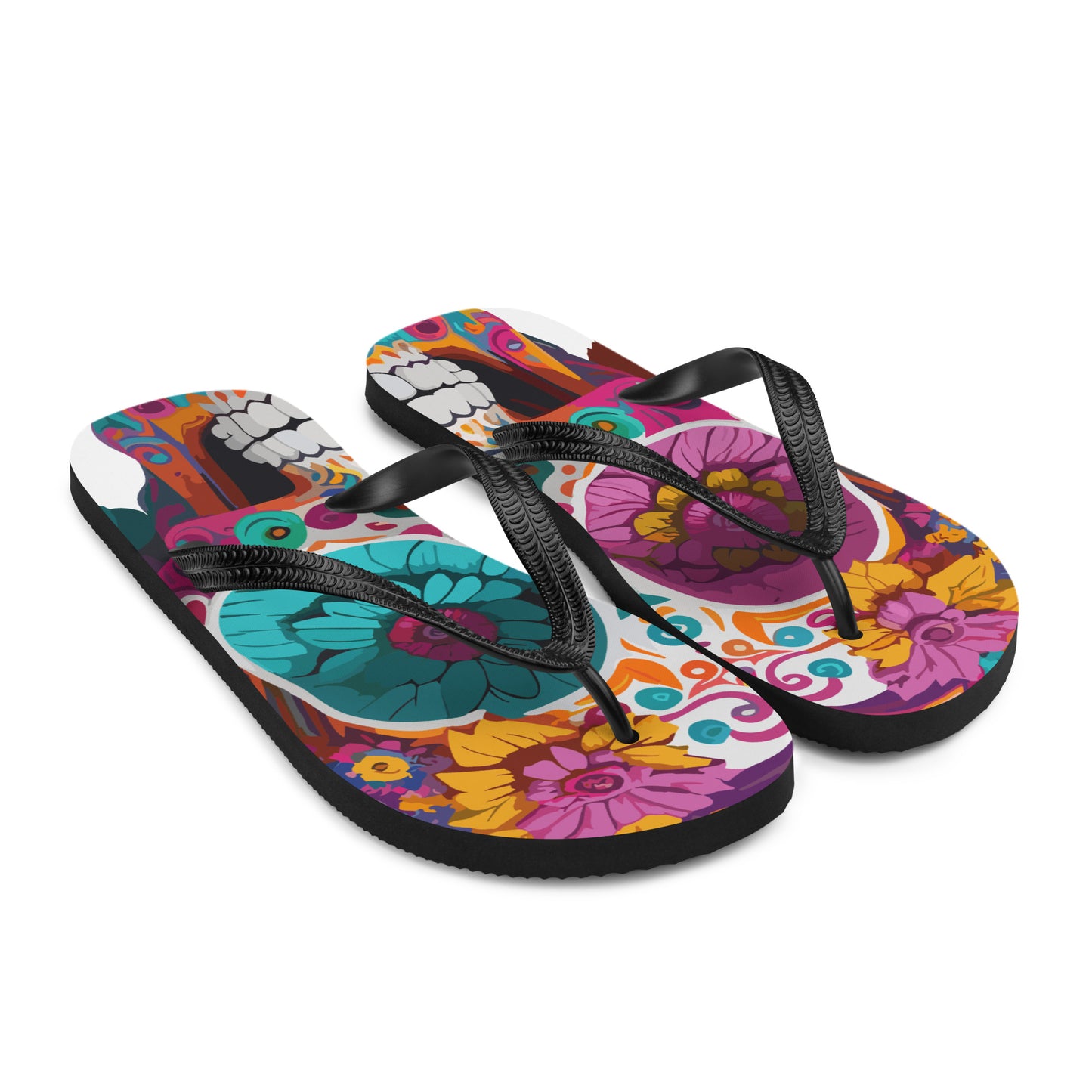 Dia De Los Muertos sandals