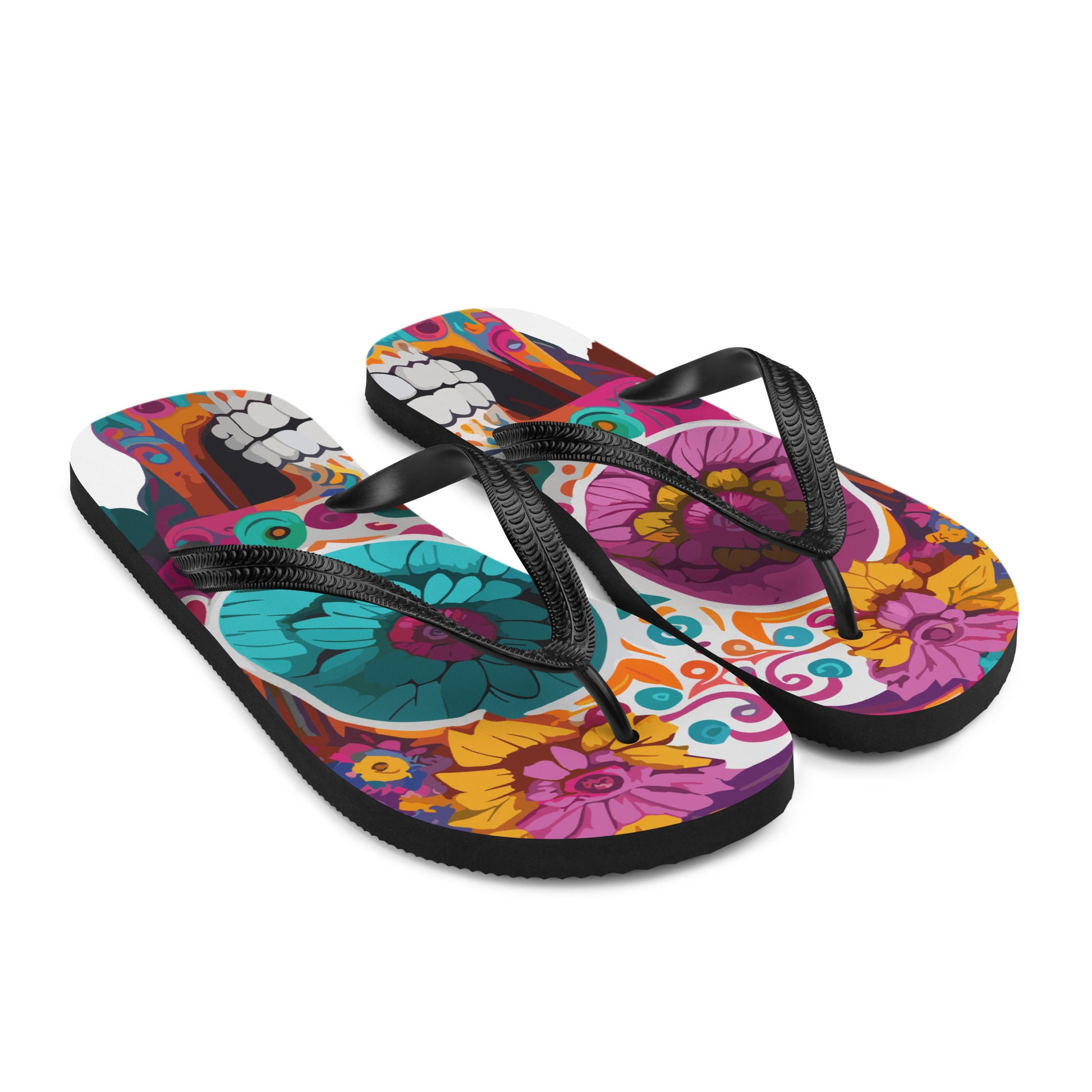 Dia De Los Muertos sandals