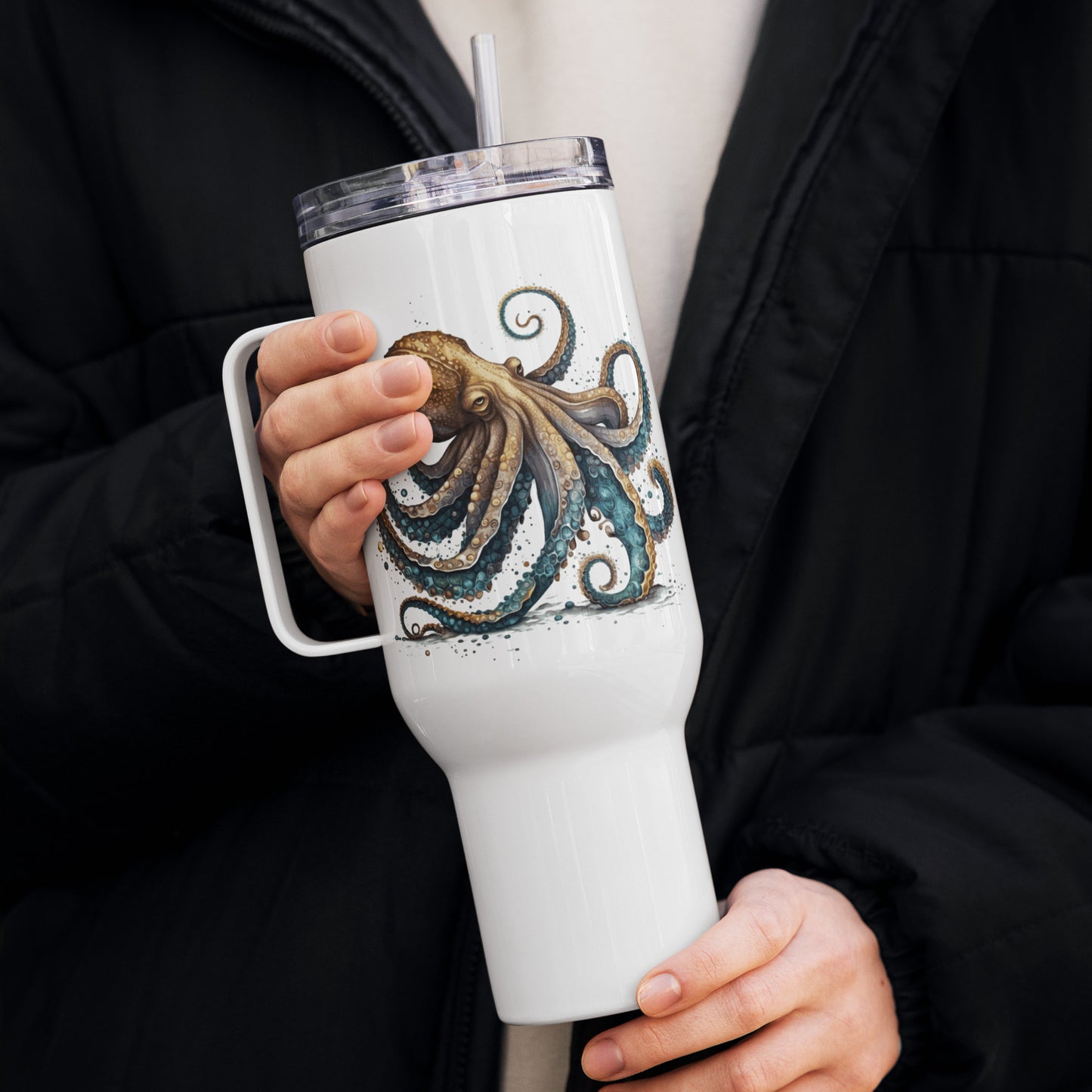 Kraken Travel Mug
