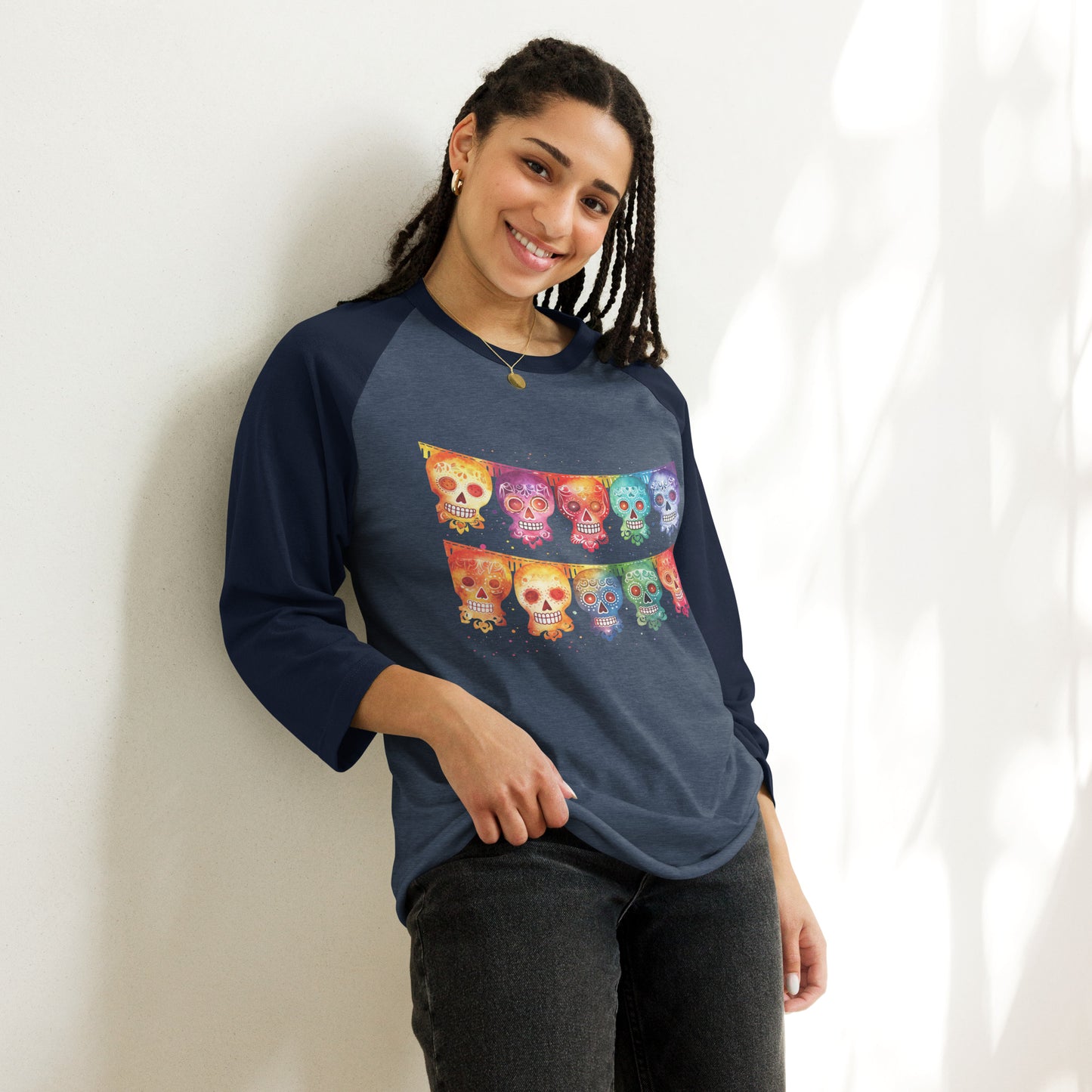 Mexican Fiesta Banner baseball Shirt
