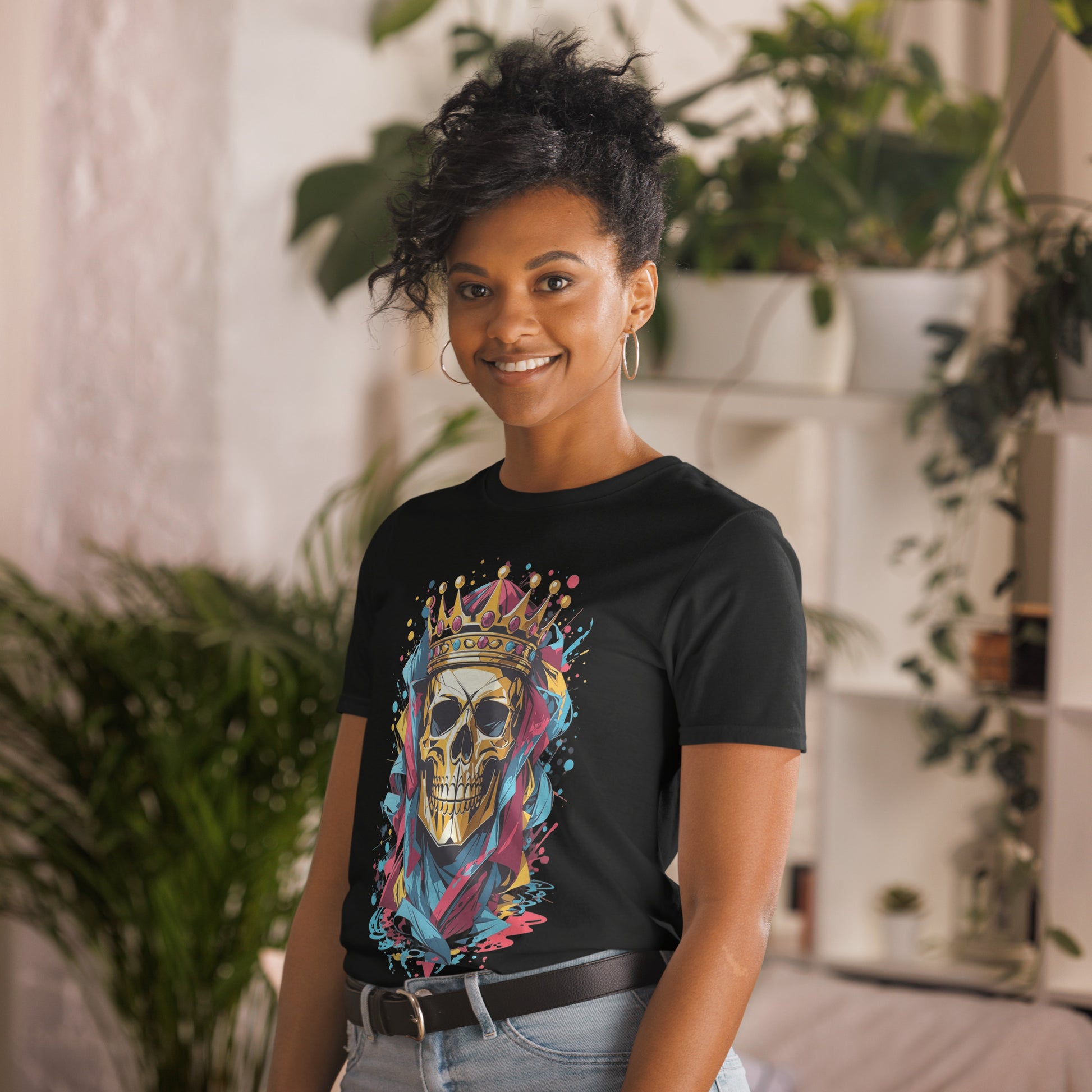Skull & Crown Ladies Tshirt