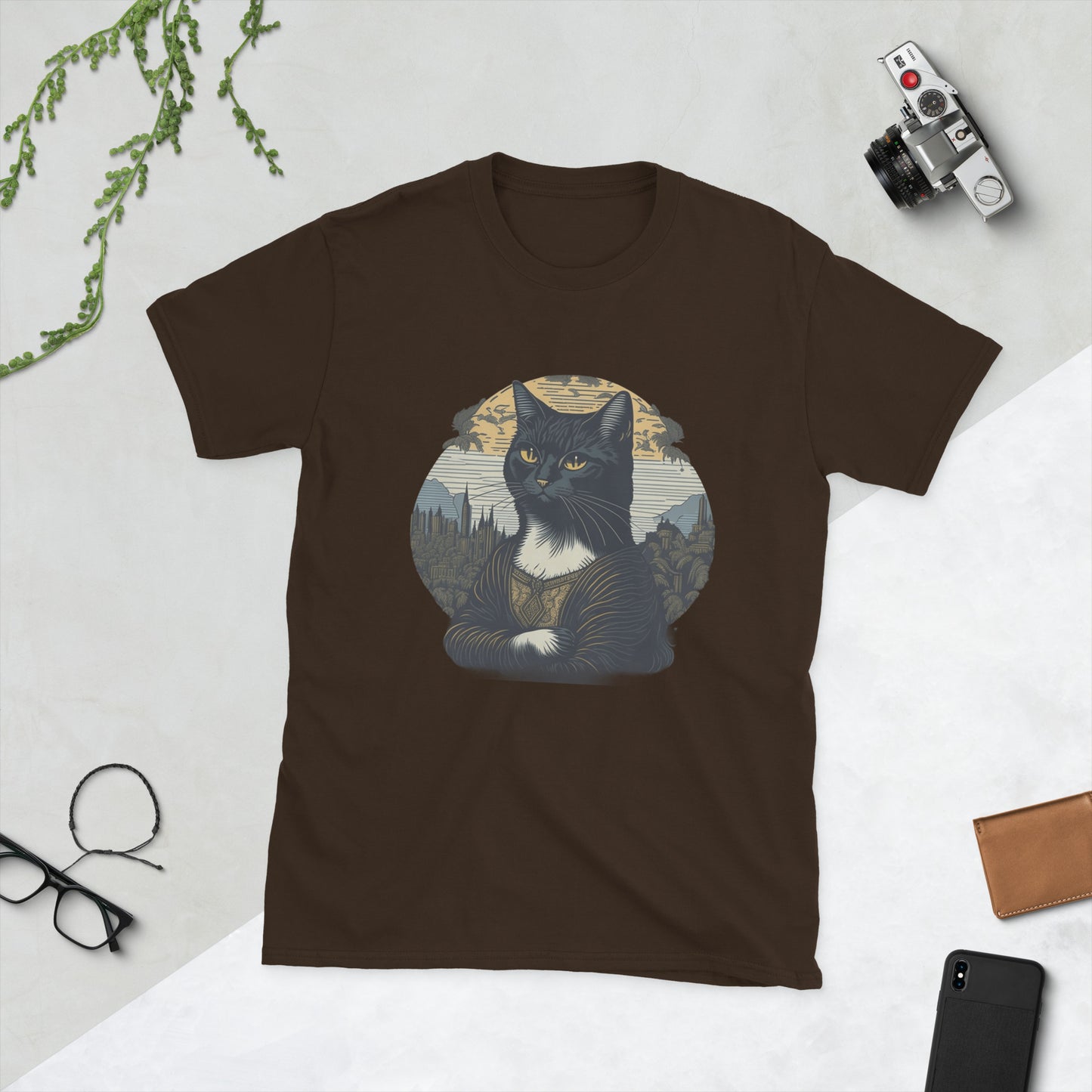 Mona Lisa Ladies T-Shirtmockup