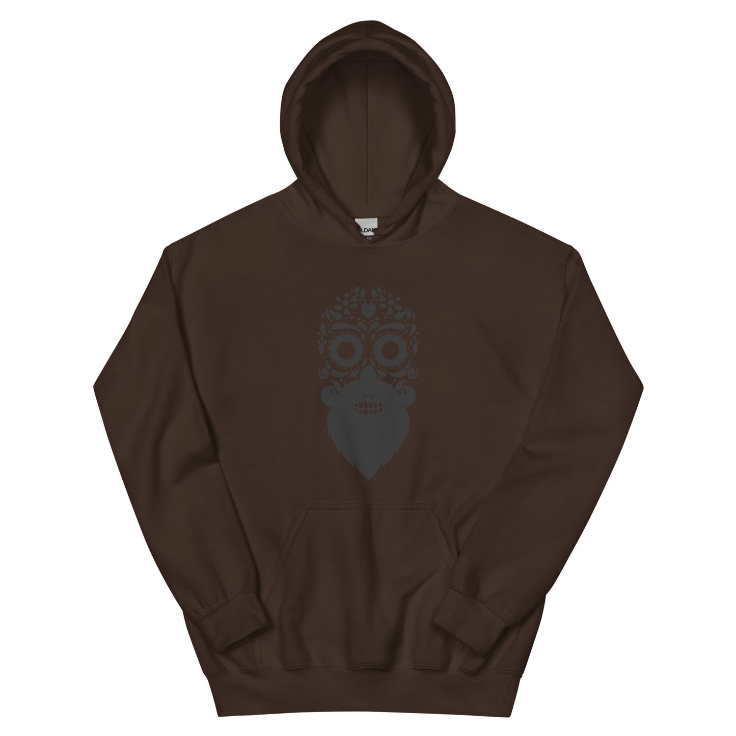 Beard Skull Men's Hoodie