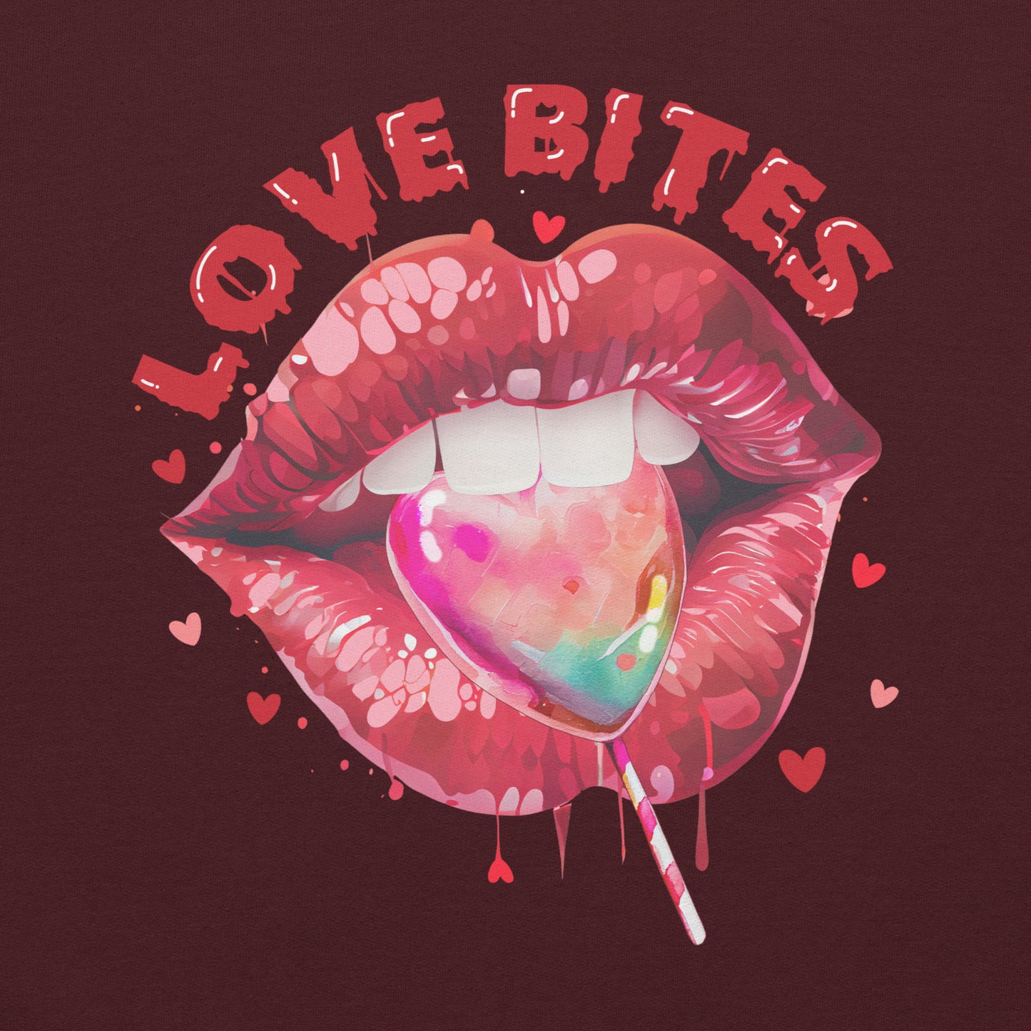 Lips Ladies Hoodie