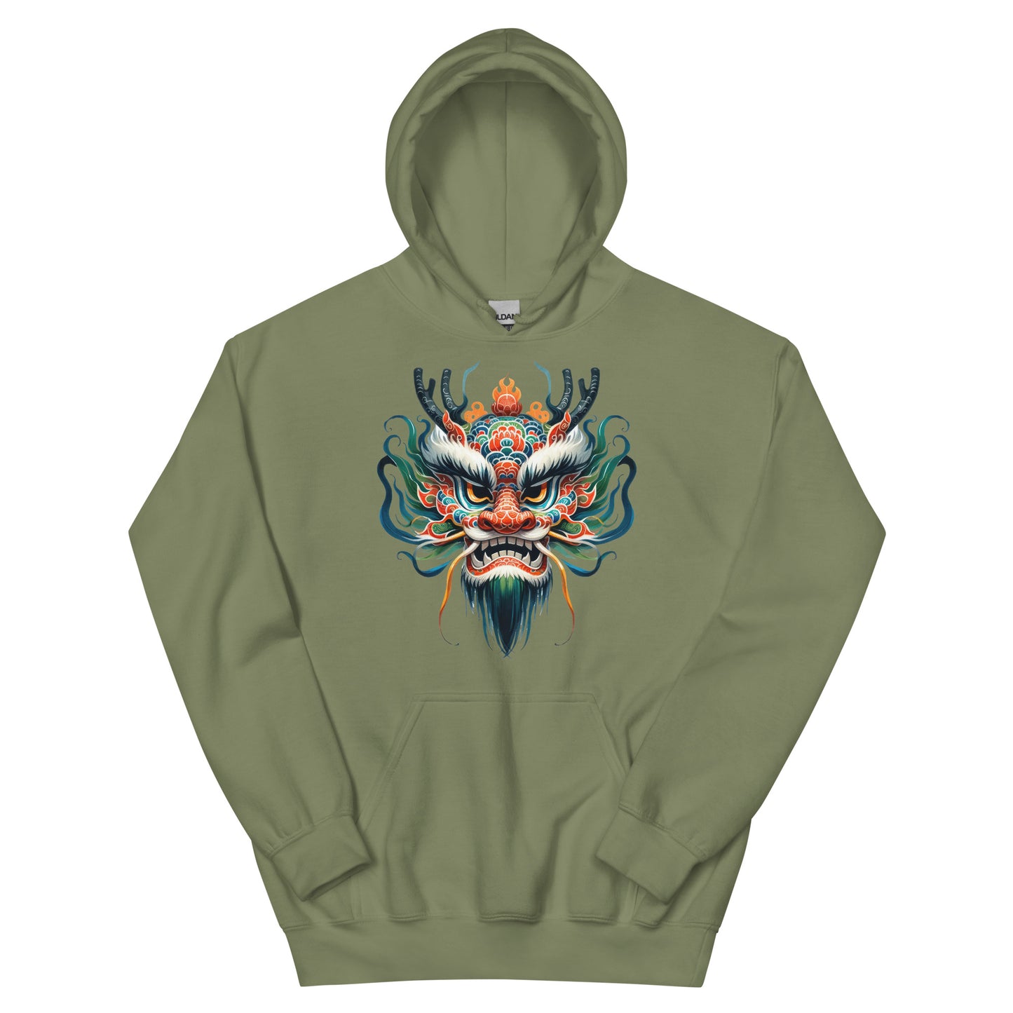 New Year's Dragon Ladies Hoodie
