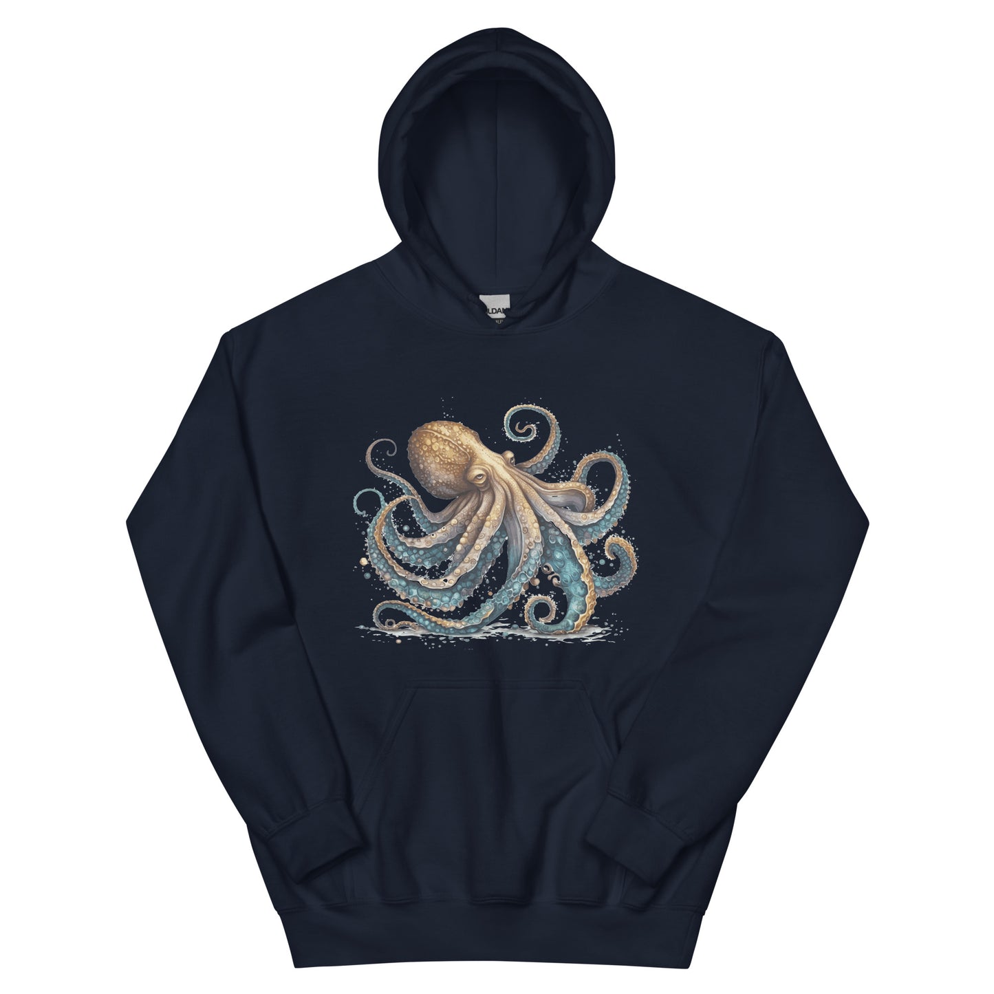 Octopus Kraken Ladies Hoodie