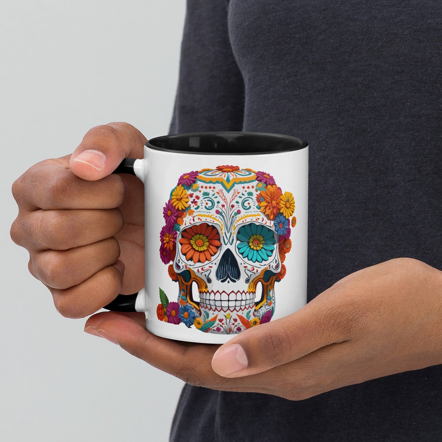 Skull Color Coffee Mug