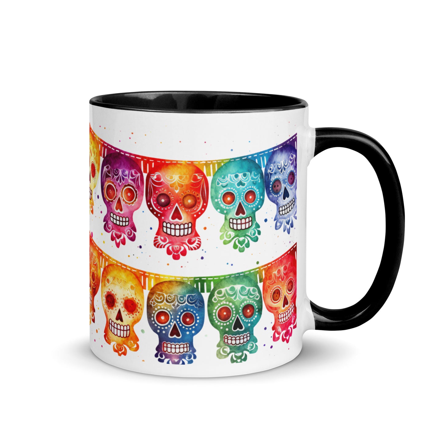 Mexican Fiesta Banner Flags Coffee Mugs