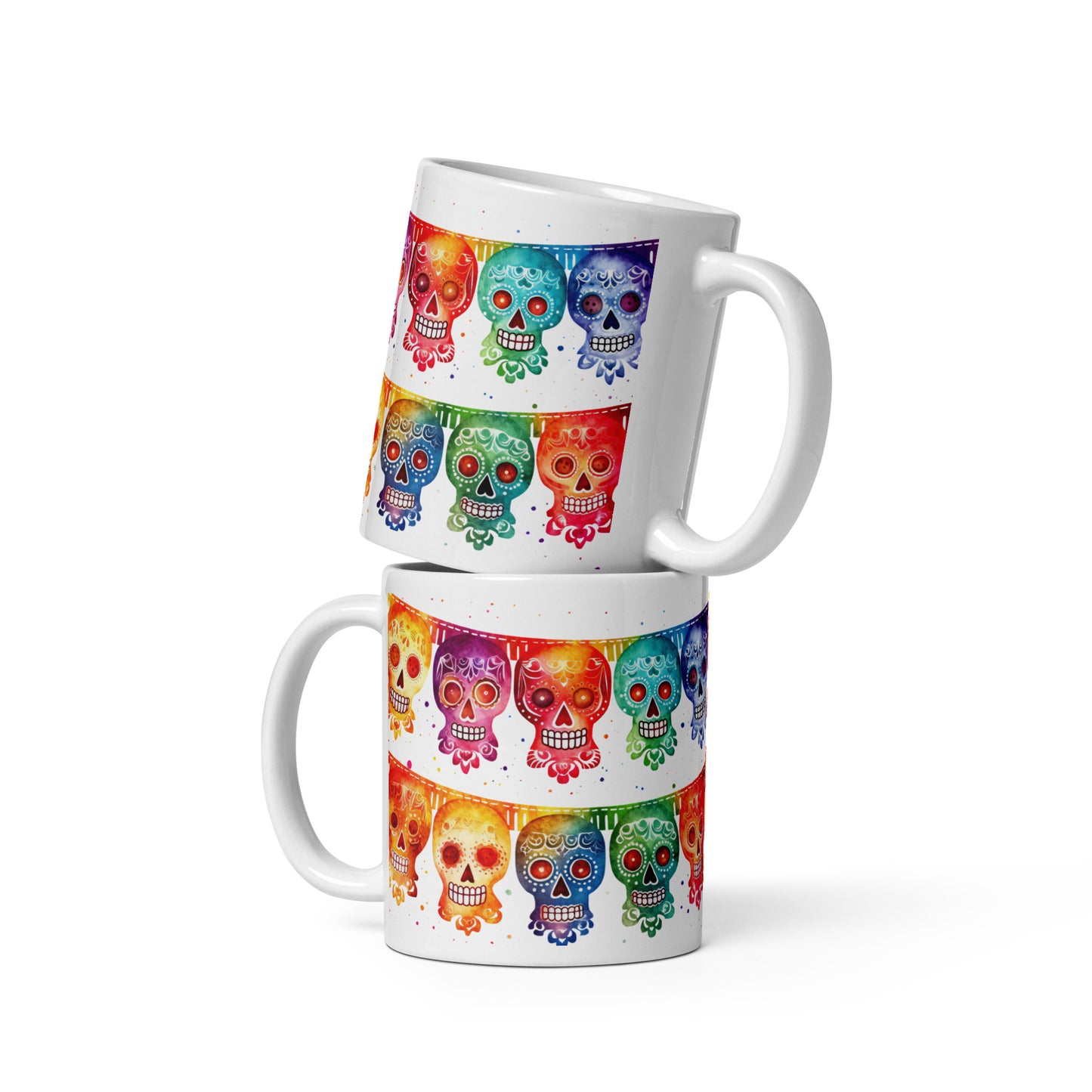 Mexican Fiesta Flags Coffee Mug