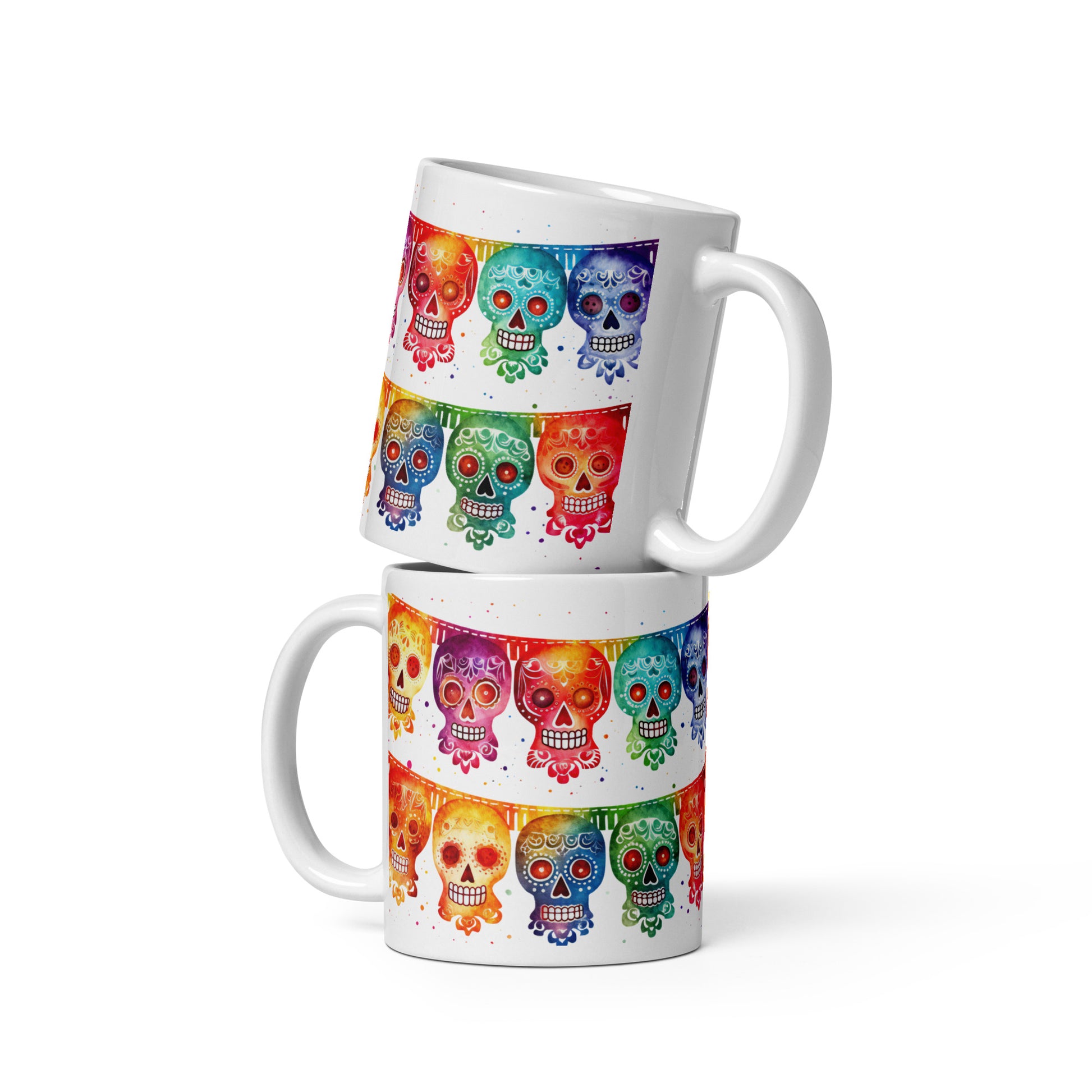 Mexican Fiesta Flags Coffee Mug