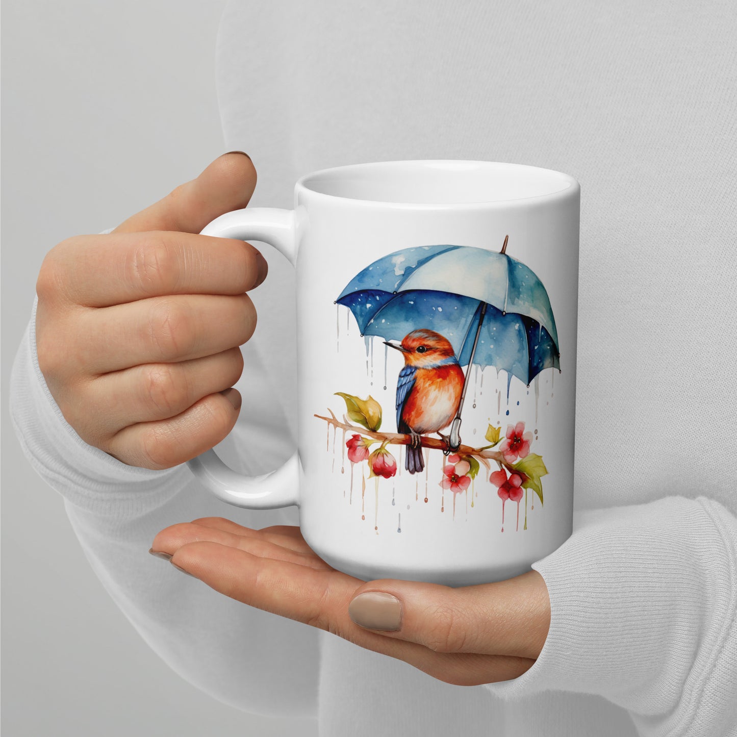 baby bird coffee cup