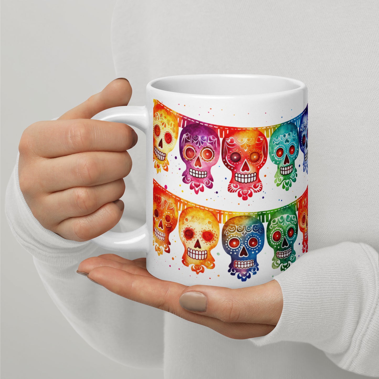Mexican Fiesta Banner Flags Coffee Cups