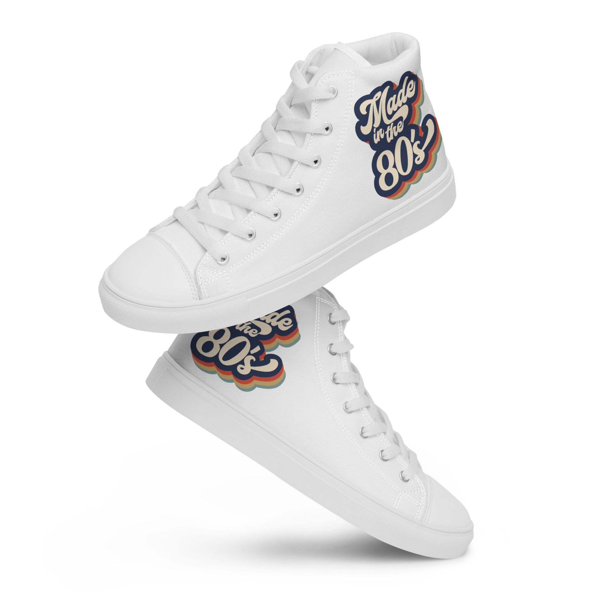 Made in the 80's Ladies High Top Shoes