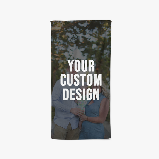 Custom Printed Beach Towel