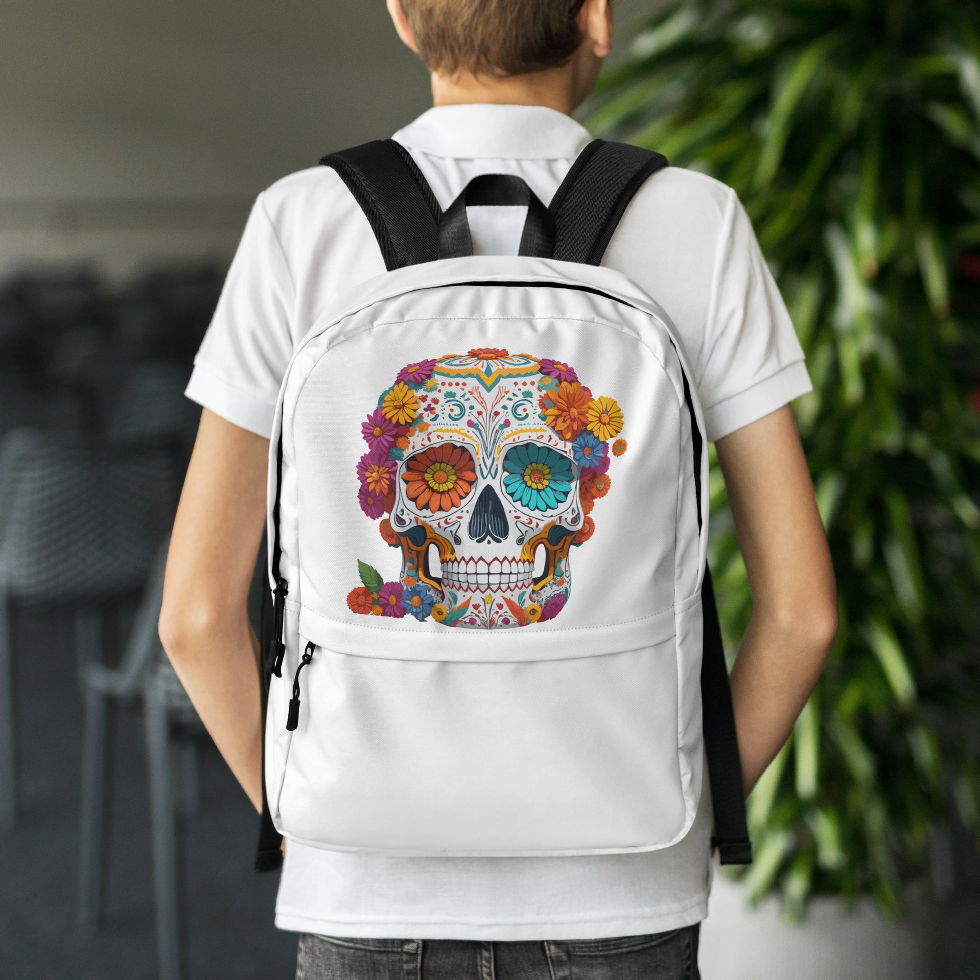 Dia De Los Muertos Back Packs